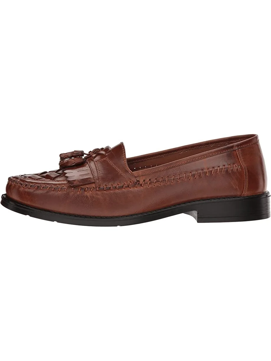 Лоферы Herman Tassel Loafer Deer Stags, кожа — 5