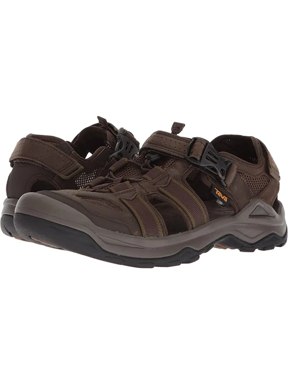 Сандалии Omnium 2 Leather Teva — коричневый