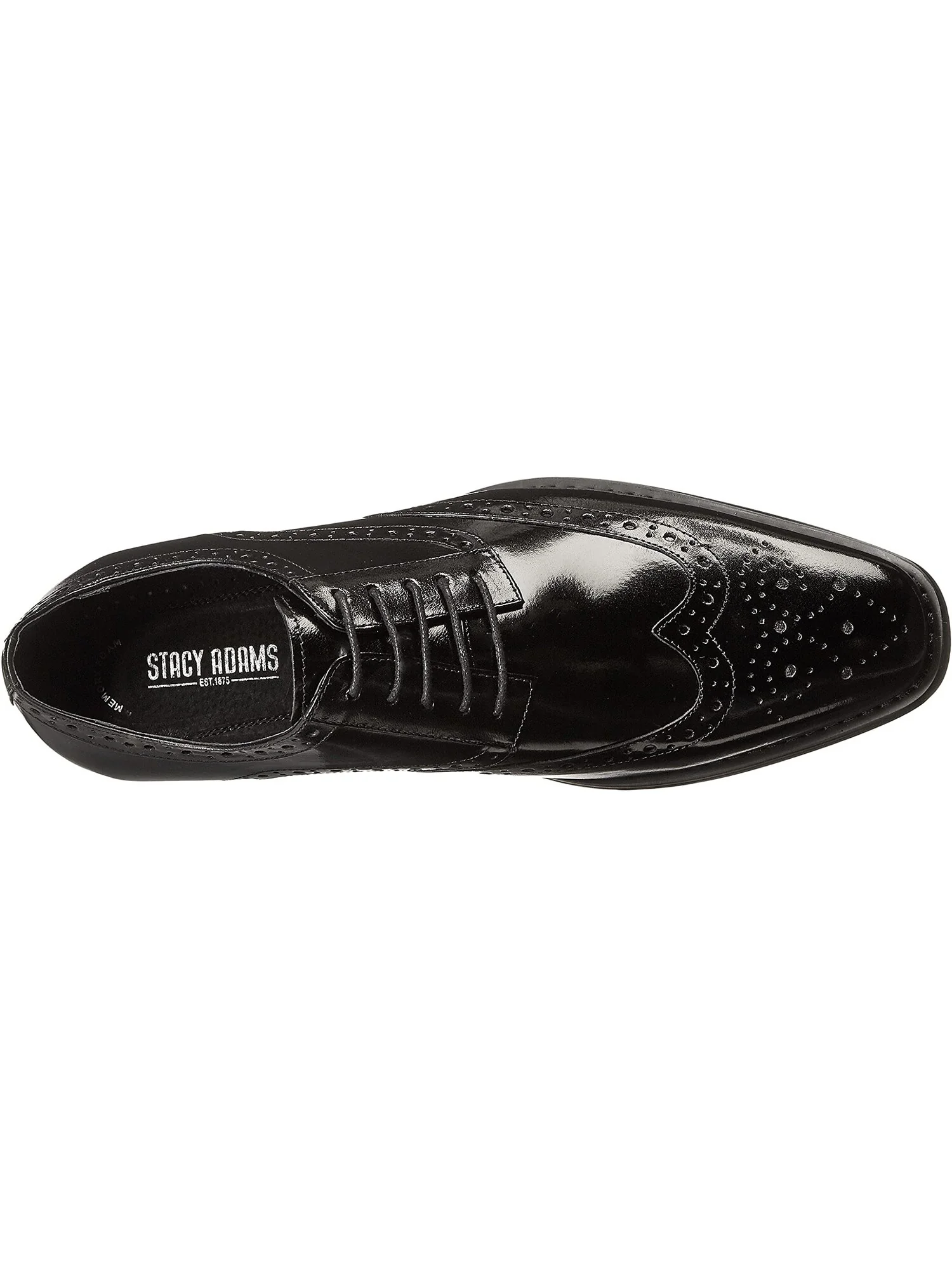 Оксфорды Stacy Adams Tinsley Wingtip — черный
