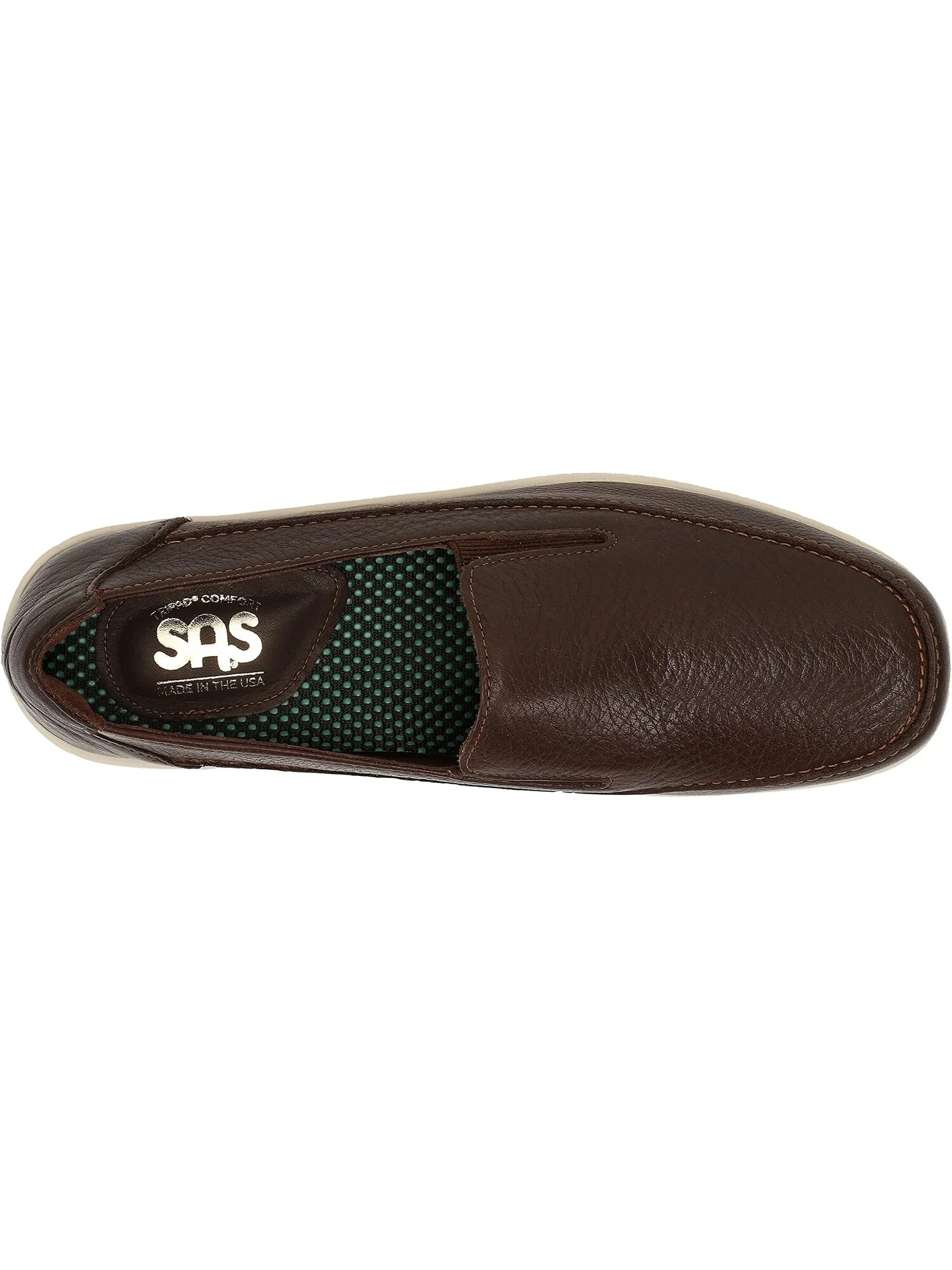 Лоферы SAS Weekend Slip-On, цвет Oporto — коричневый