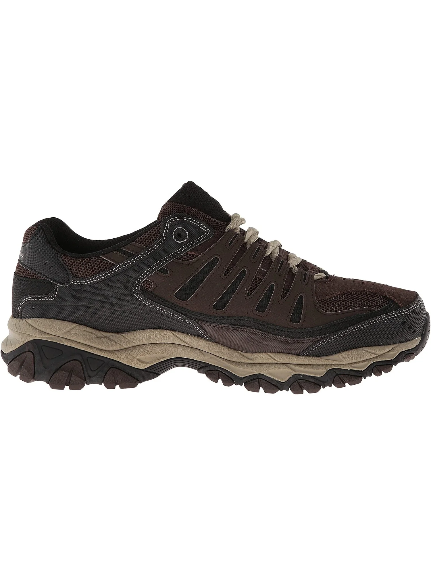 Кроссовки Afterburn M. Fit SKECHERS — коричневый