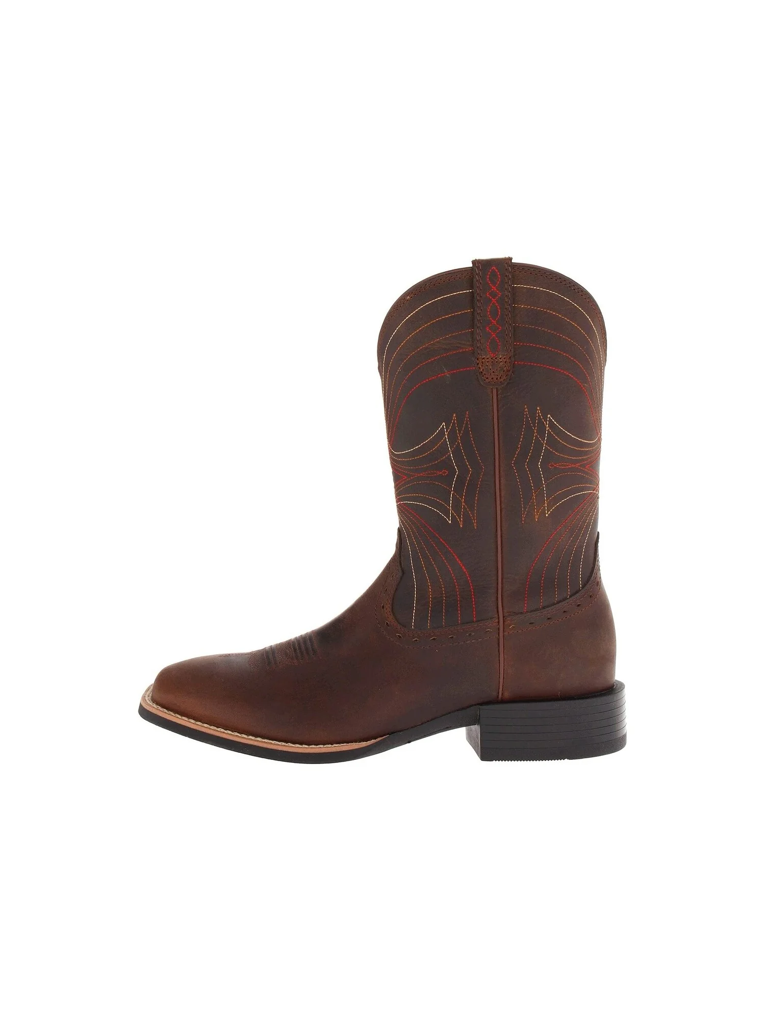 Коричневые ботинки Ariat Sport с квадратным носком — 6