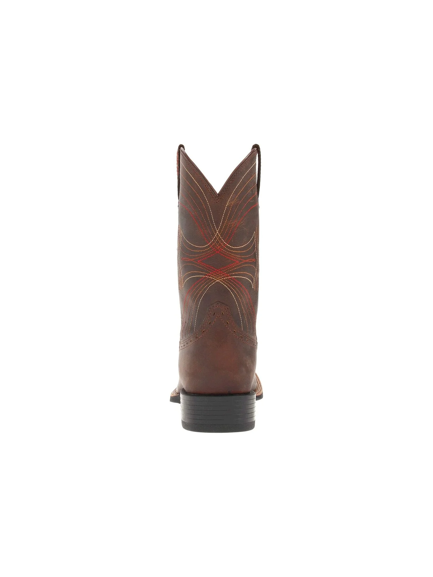 Коричневые ботинки Ariat Sport с квадратным носком — 7