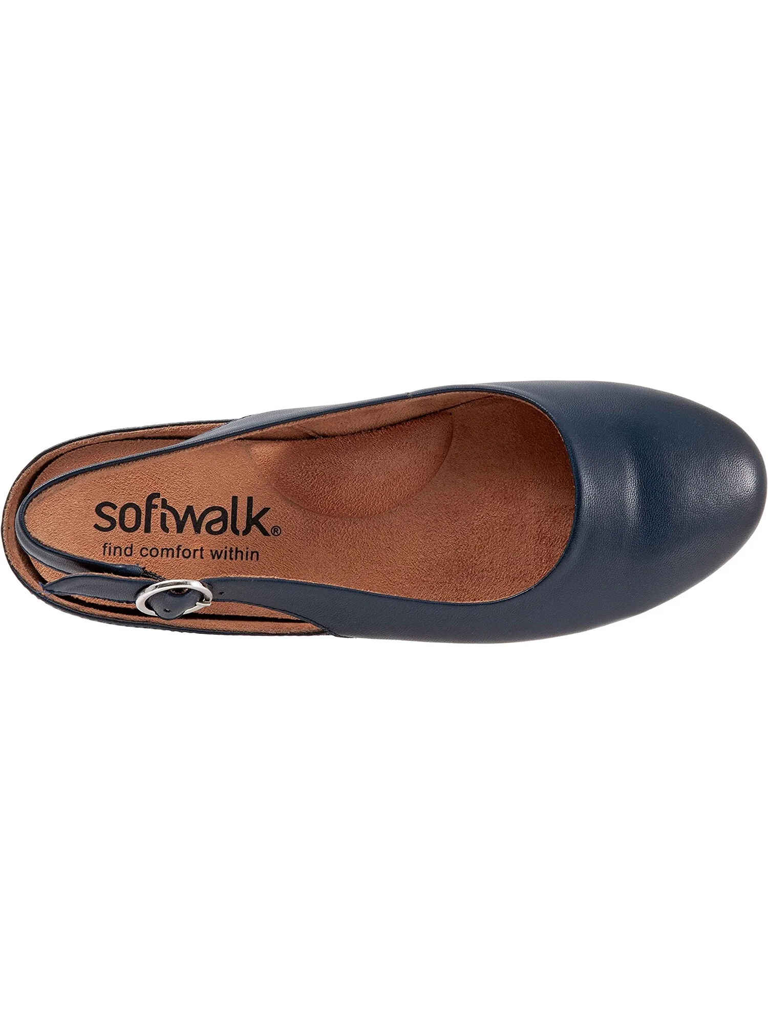 Туфли на плоской подошве Sandy SoftWalk — синий