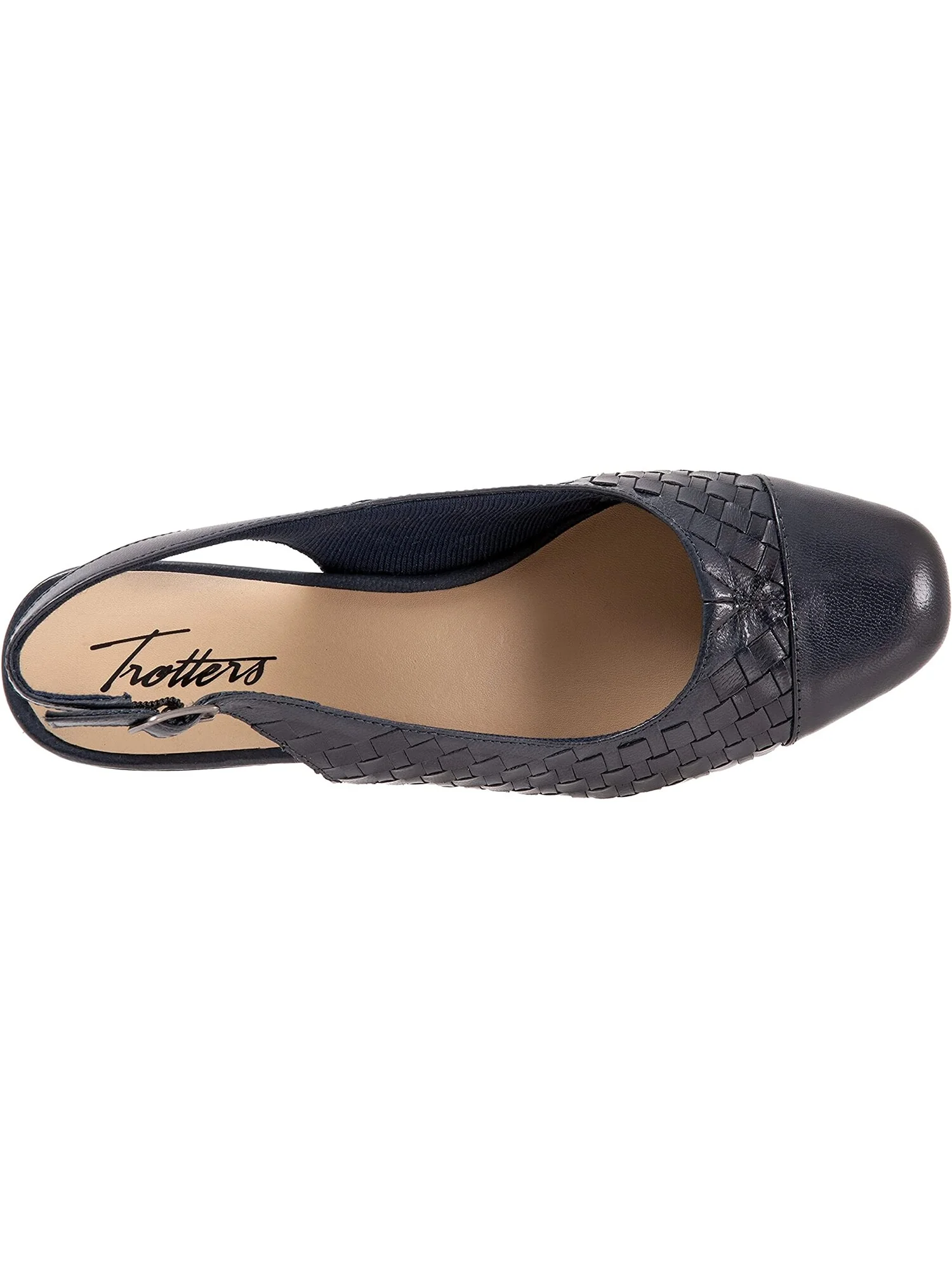 Туфли на каблуках Dea Woven Trotters — синий