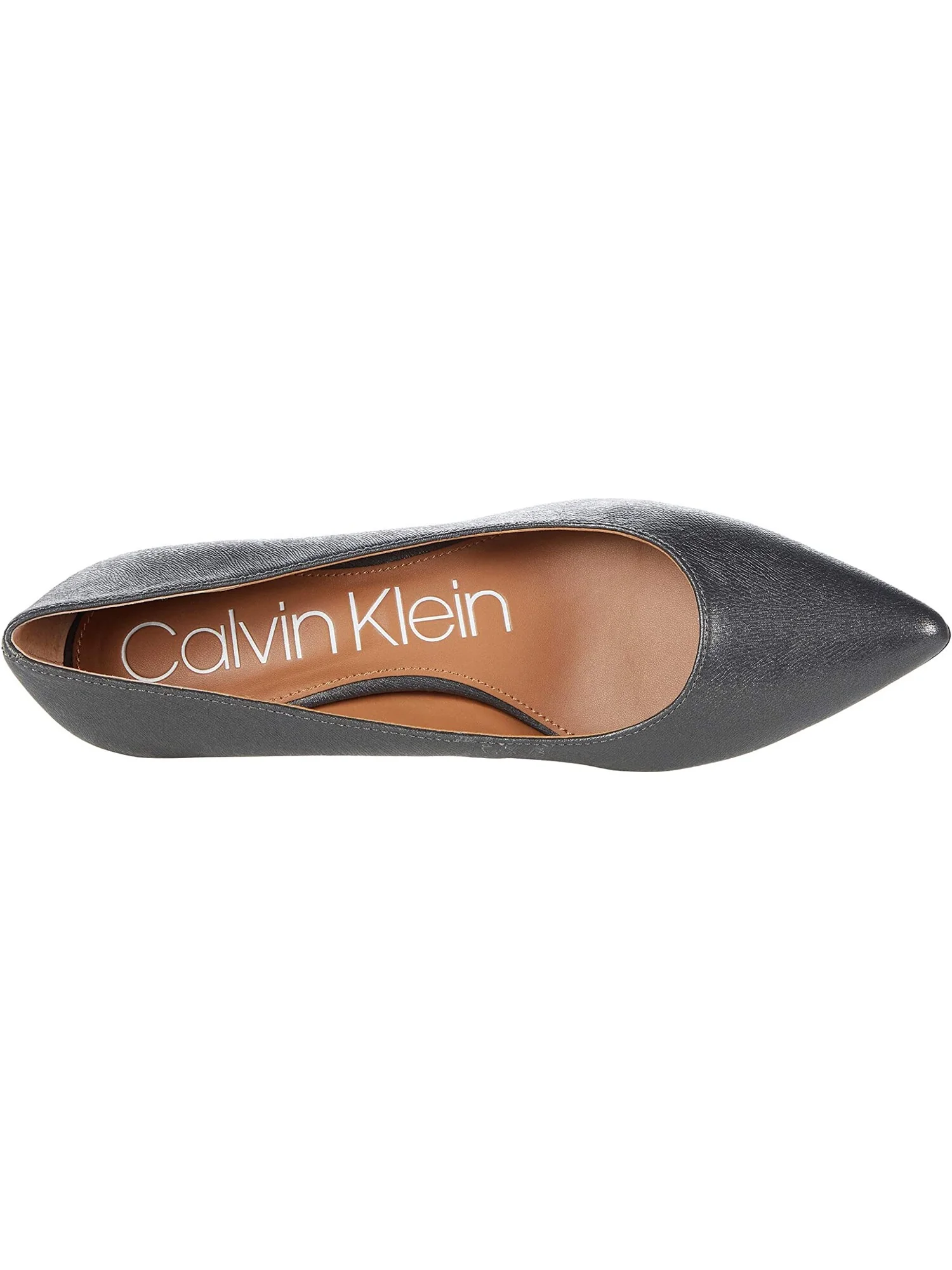 Туфли на каблуках Gabrianna Pump Calvin Klein, кожа — серебристый