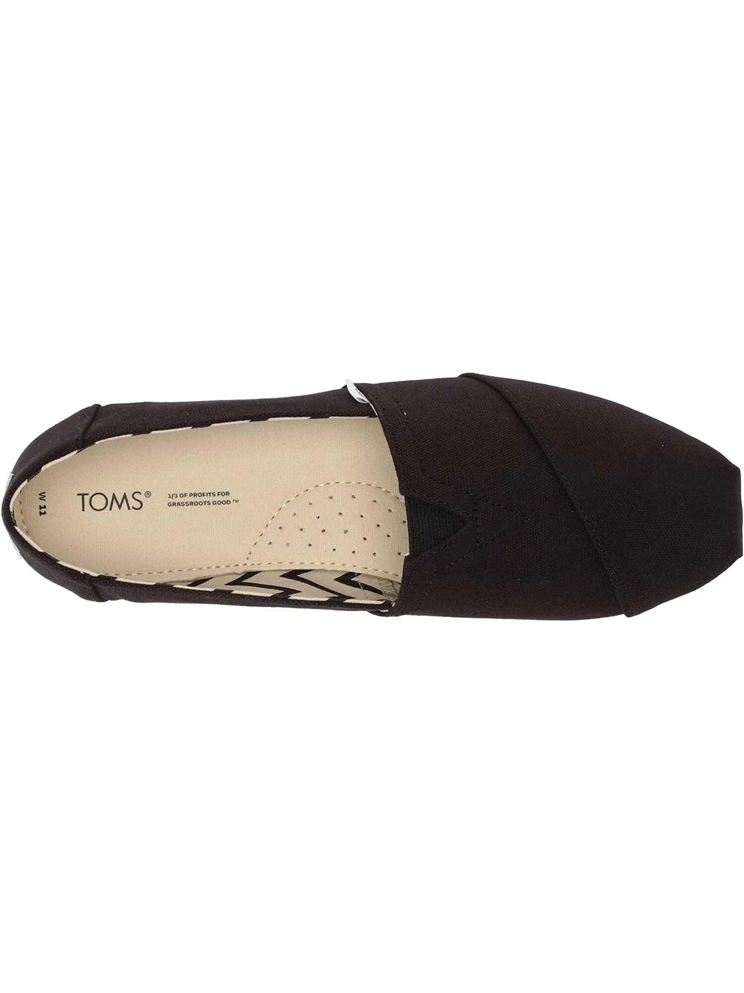 Лоферы Classic Alpargata TOMS — черный