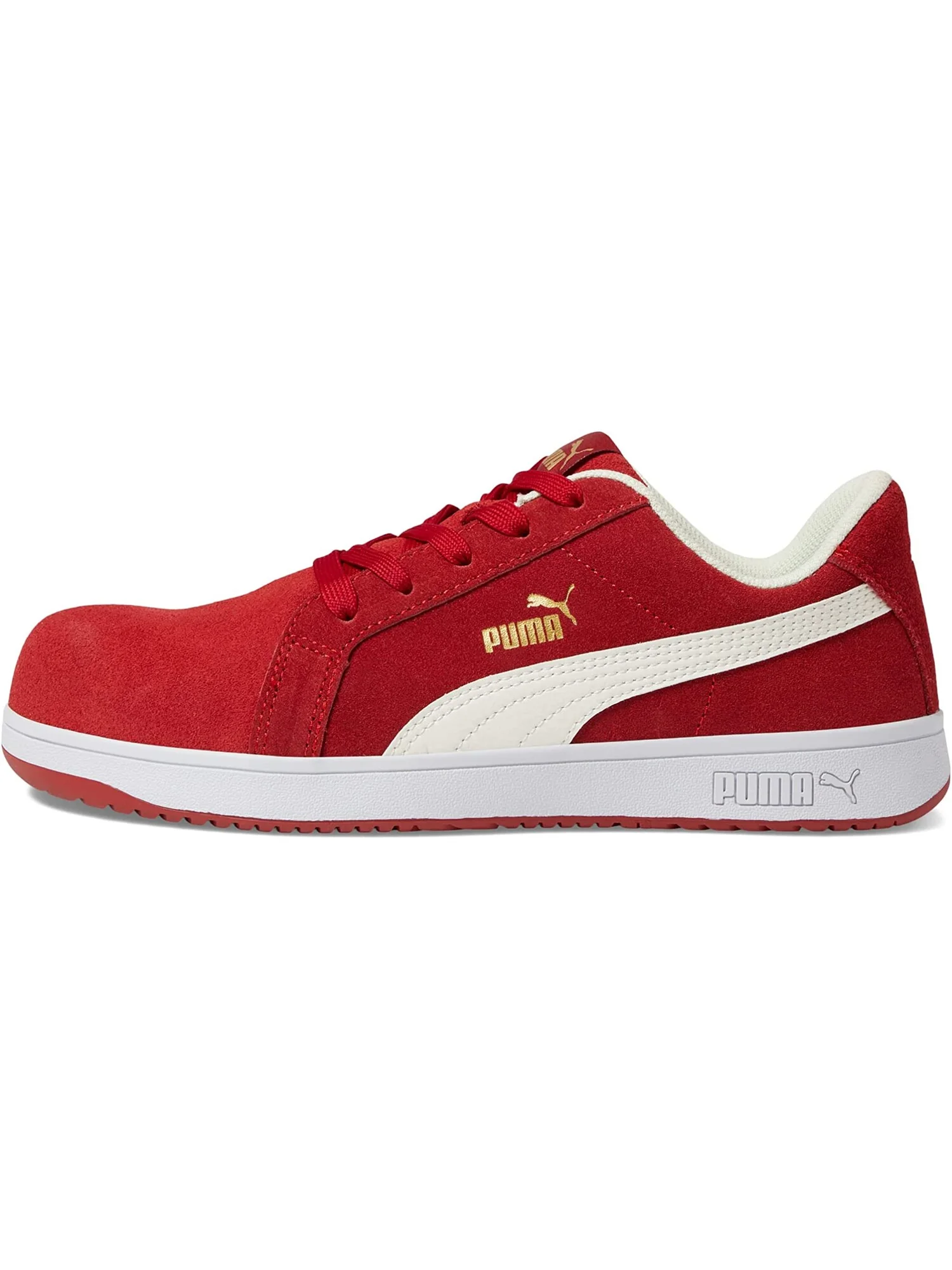 Кроссовки Puma Iconic Suede Low Safety — красный