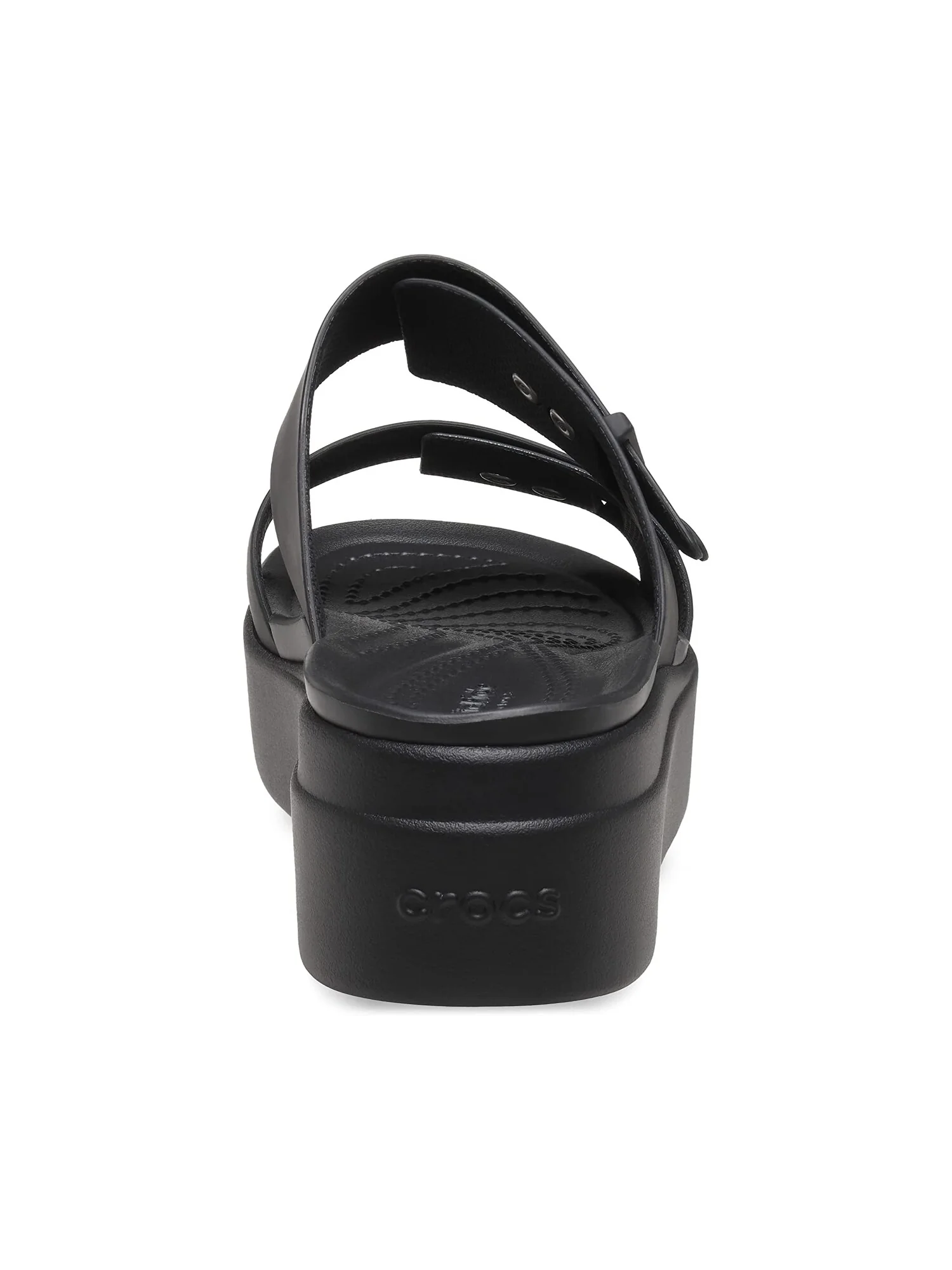 Туфли на каблуках Brooklyn Buckle Low Wedge Crocs — 7