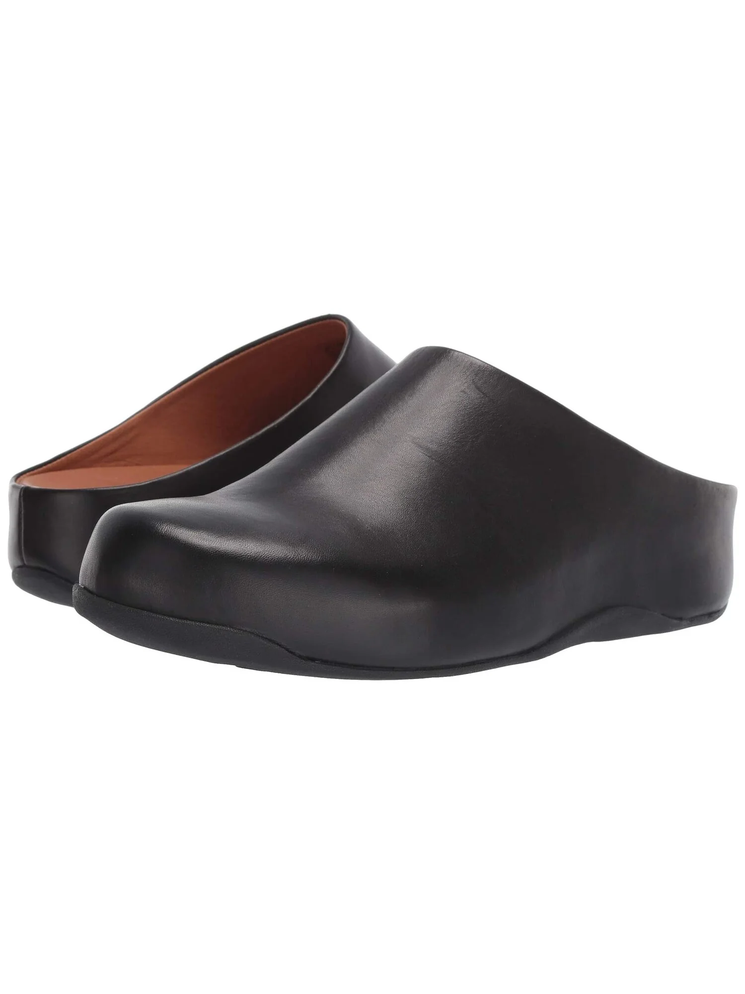 Сабо Shuv FitFlop, кожа — черный