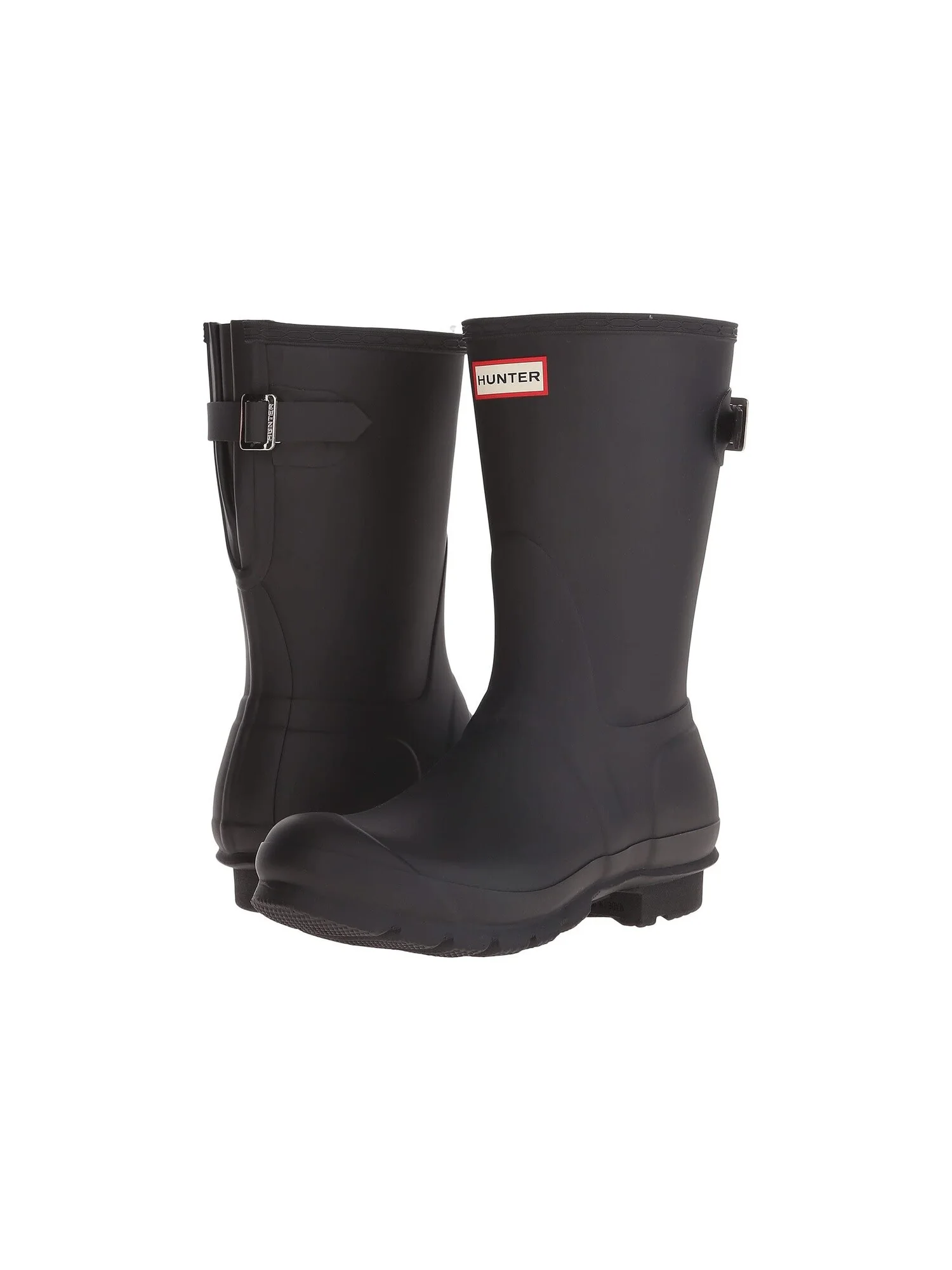 Сапоги резиновые Hunter Original Short Back Adjustable — 4