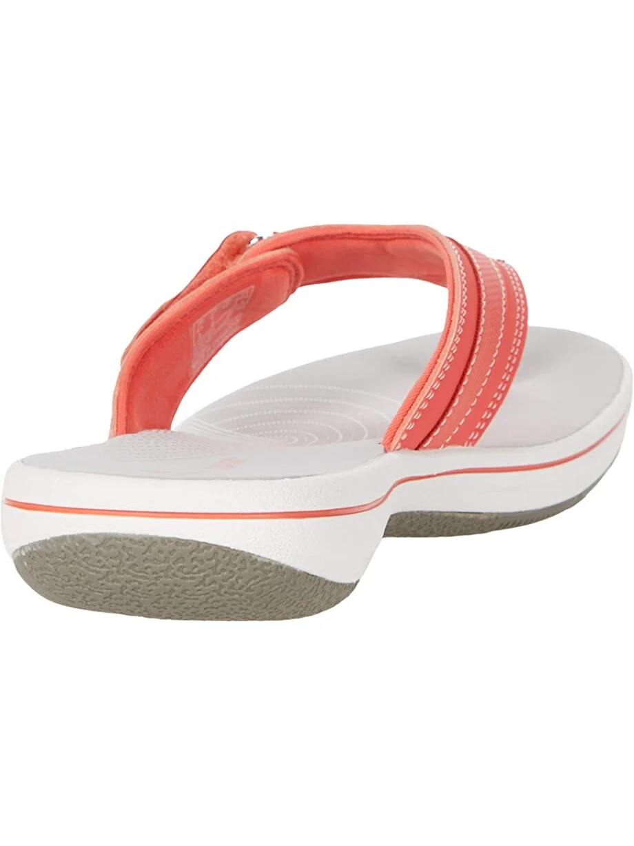 Сандалии Breeze Sea Clarks, яркий коралловый синтетический — 6
