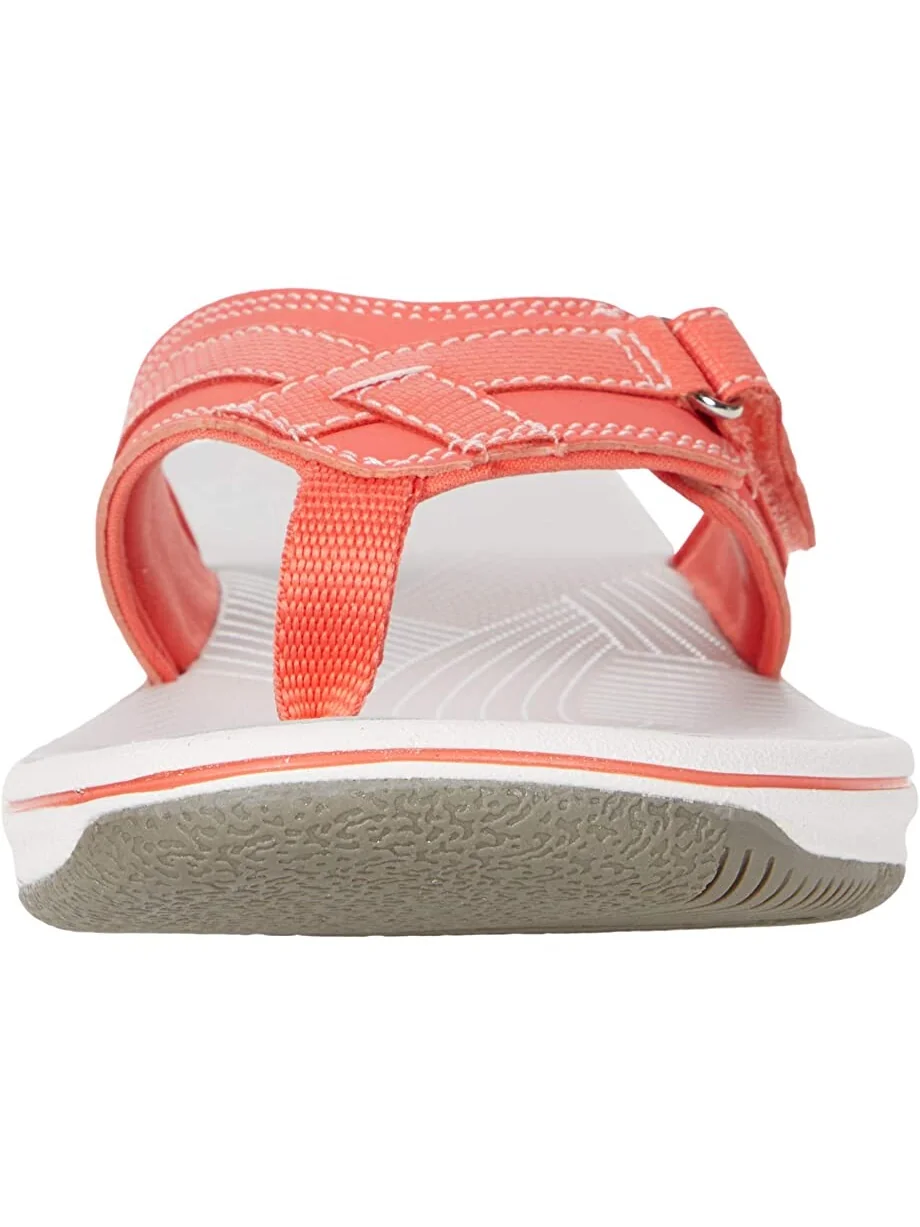 Сандалии Breeze Sea Clarks, яркий коралловый синтетический — 7