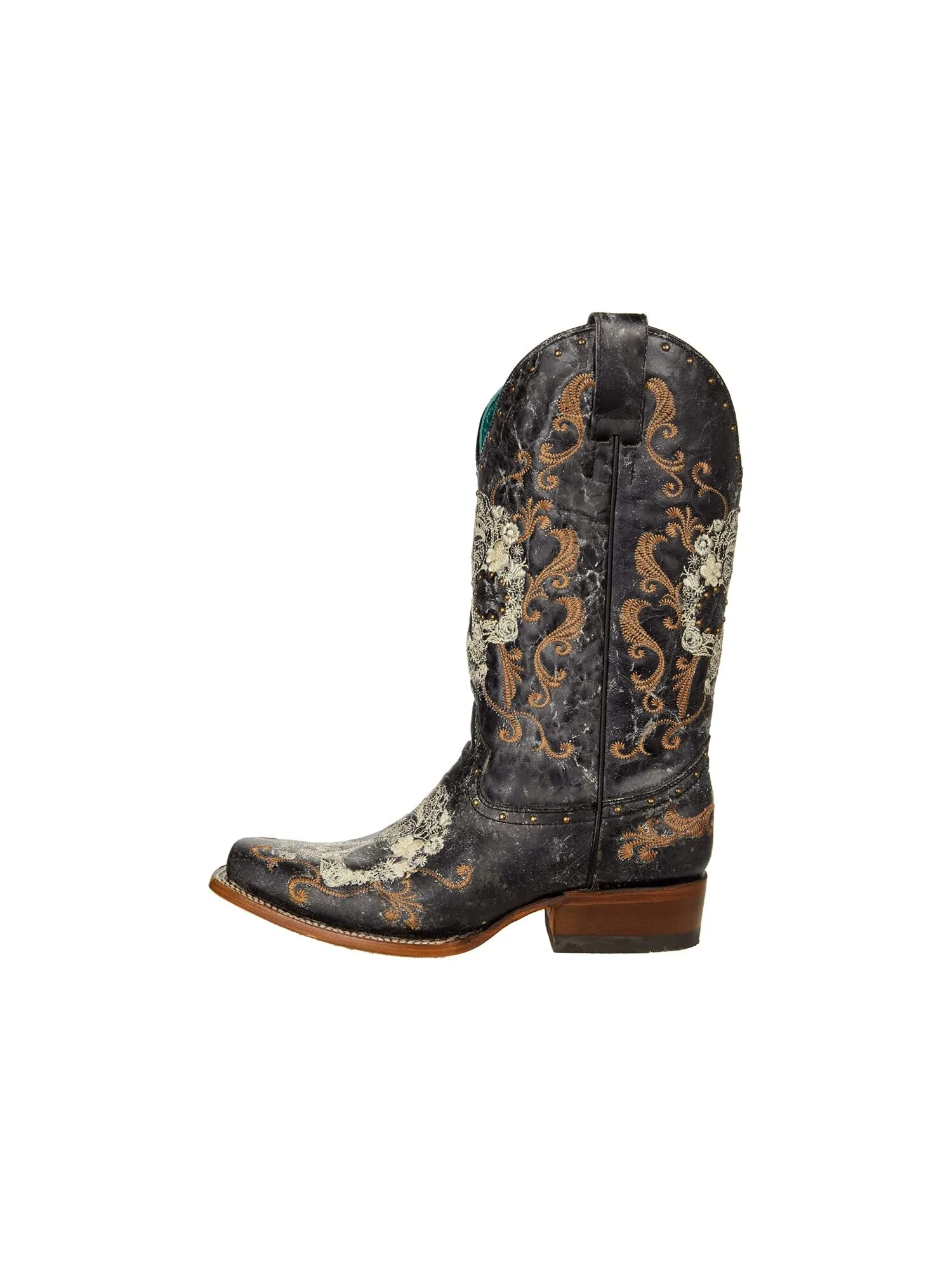 Ботинки женские Corral Boots Z5005 с вышивкой — 6