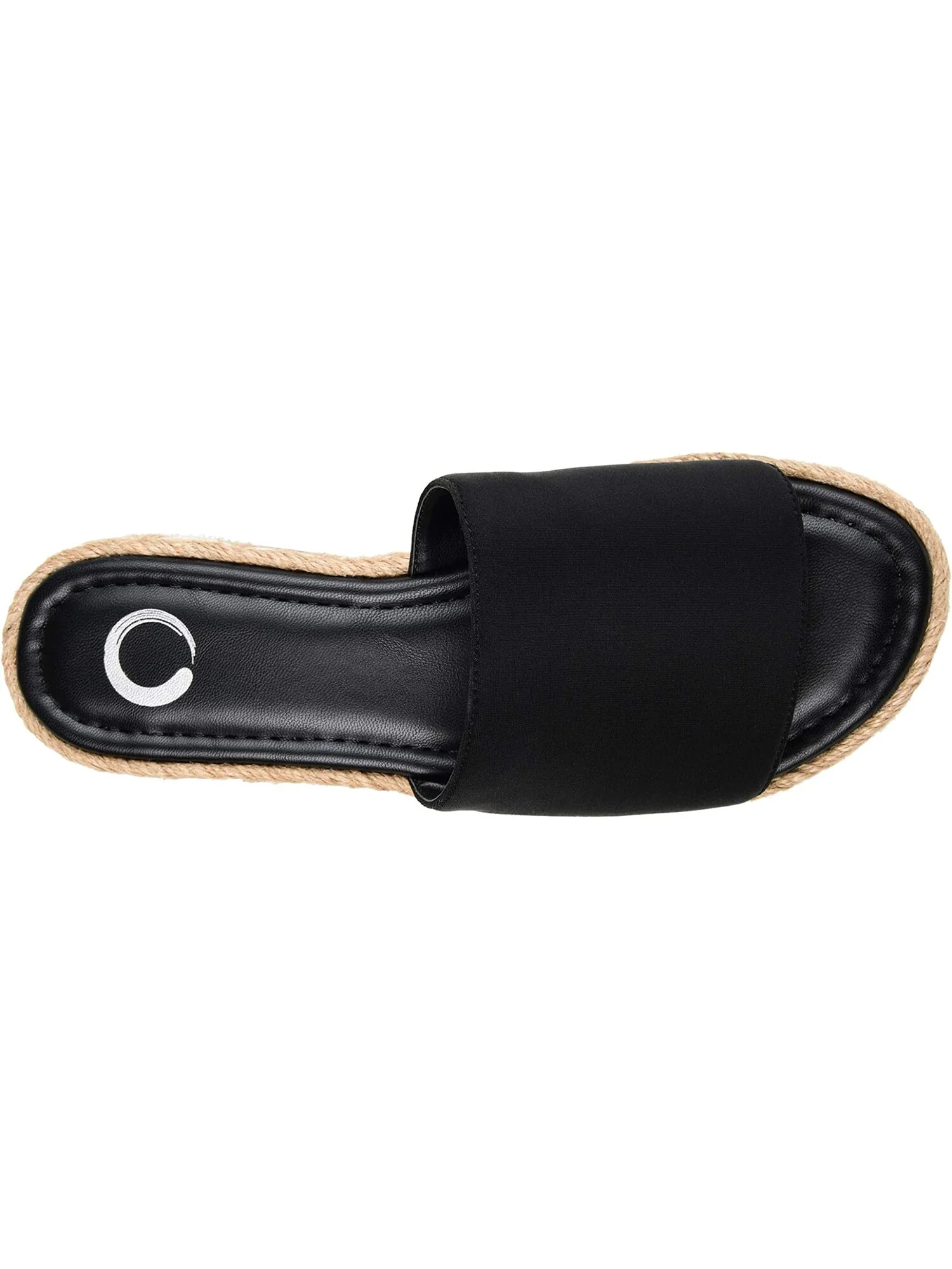 Туфли на каблуках Comfort Foam Rosey Sandal Journee Collection — черный