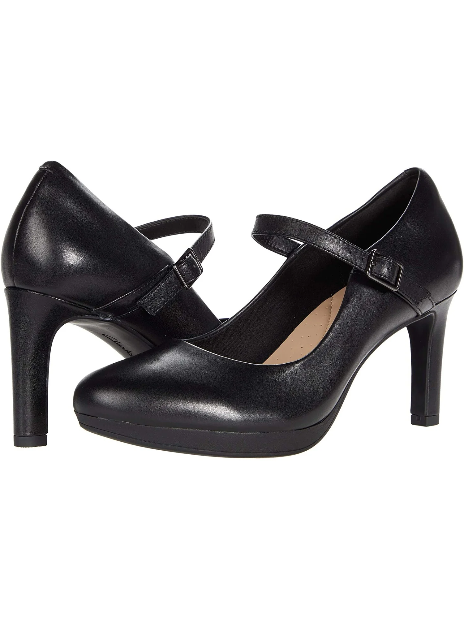 Туфли на каблуках Ambyr Shine Clarks, кожа — 3
