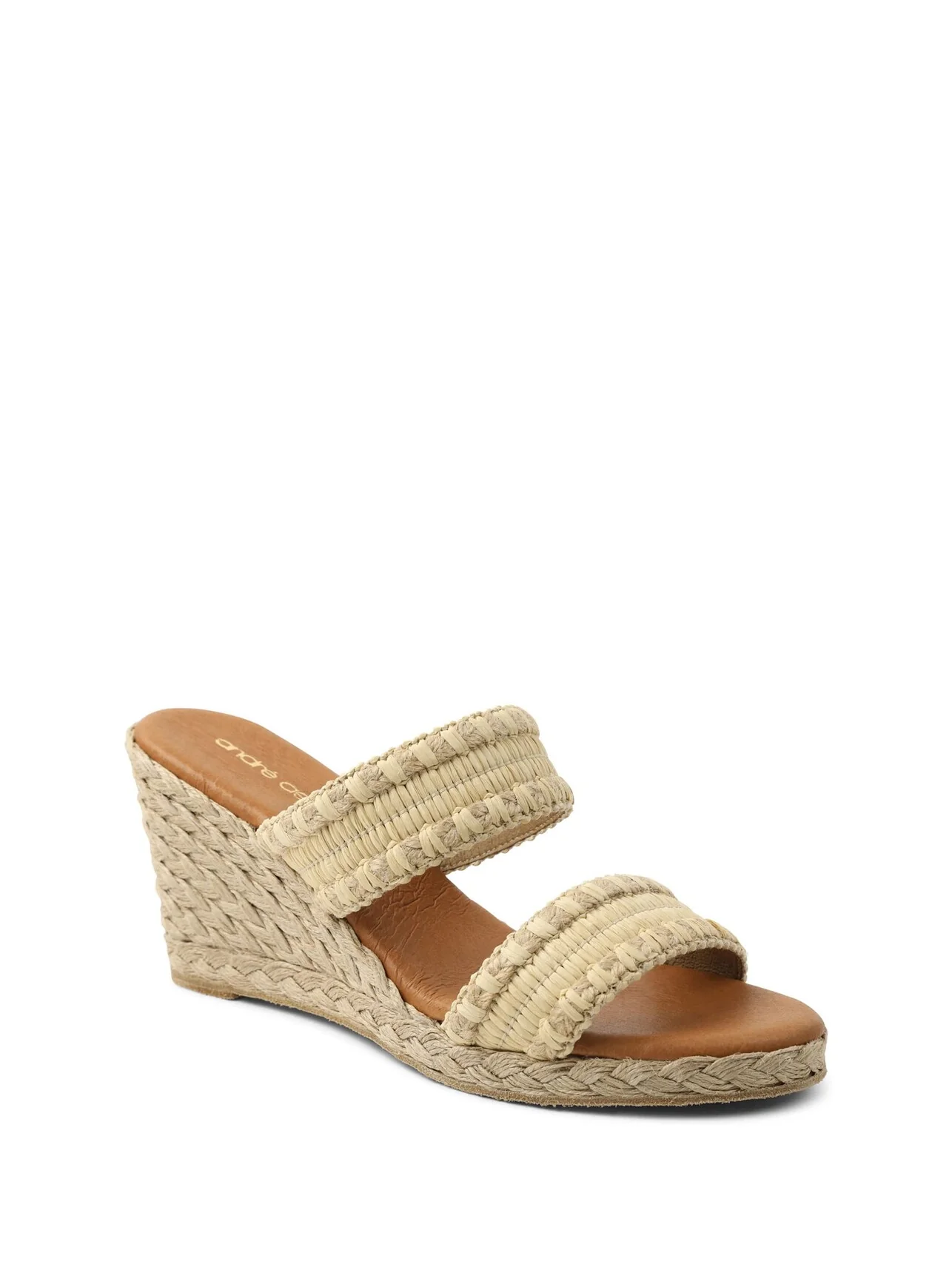 Туфли на каблуке Andre Assous Nolita Raffia — бежевый