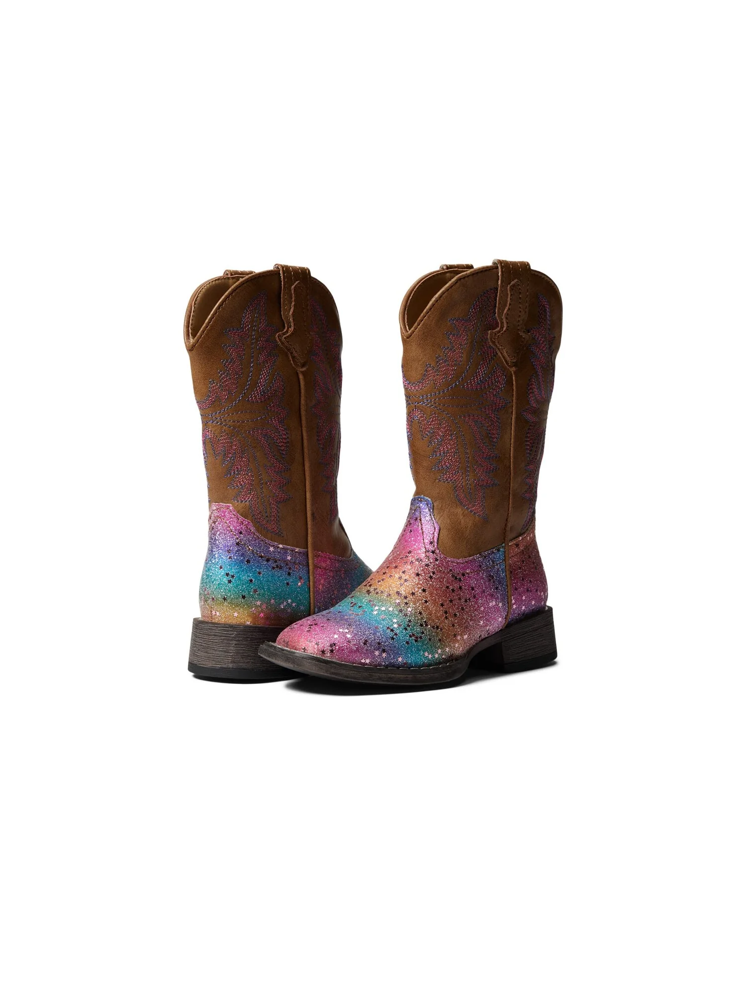 Ботинки Roper Kids Glitter Rainbow (Toddler/Little Kid) — 4