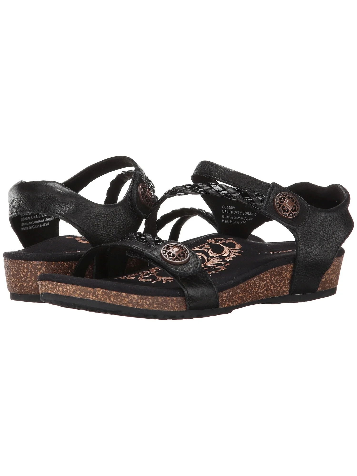 Сандалии Aetrex Jillian Quarter Strap — 3