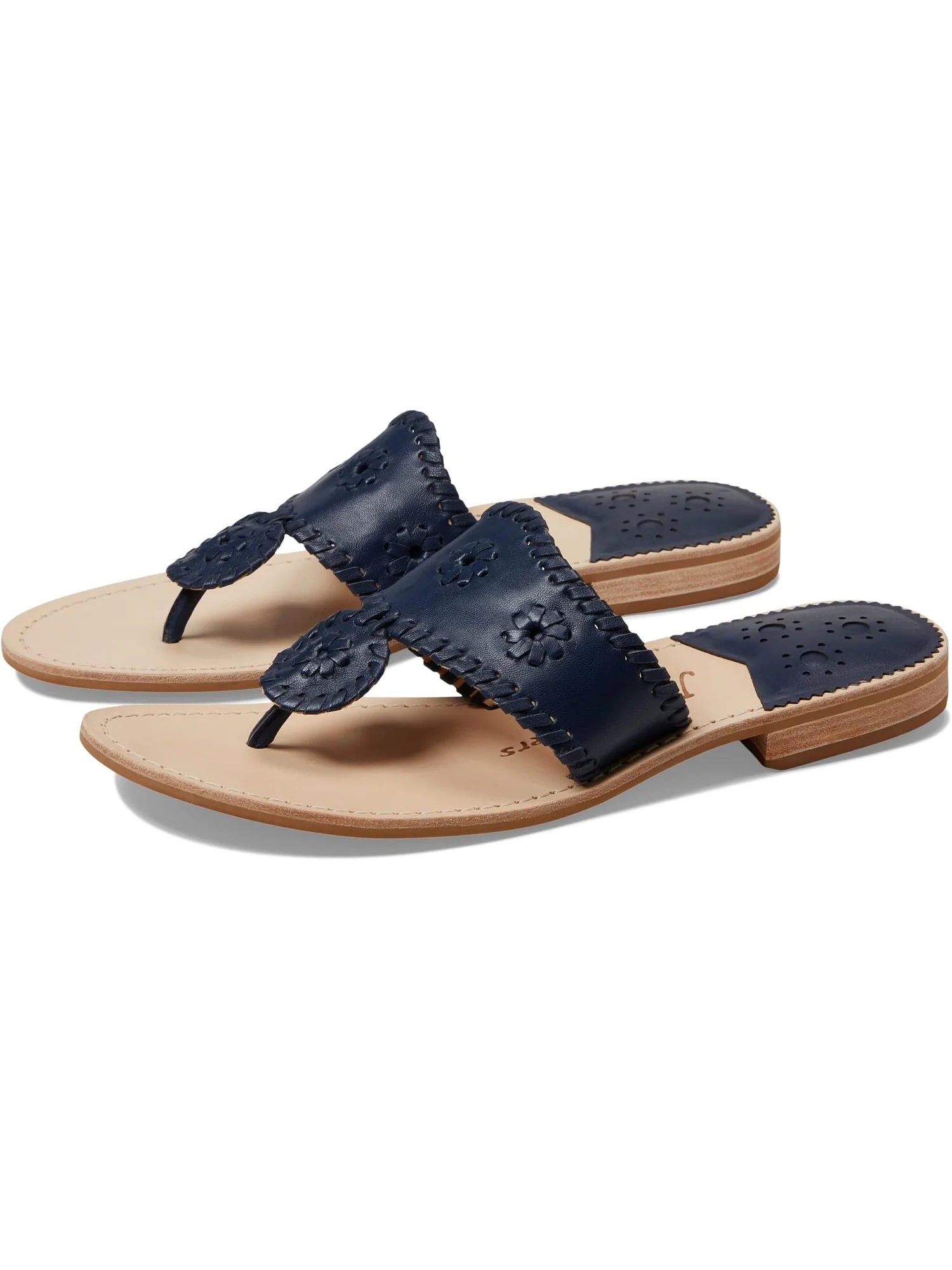 Шлепанцы Jacks Flat Sandal Jack Rogers — синий