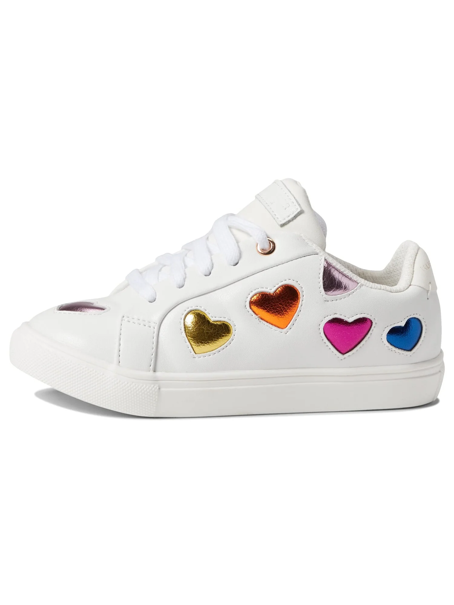 Кроссовки Kurt Geiger London Kids Mini Lane Love (Toddler/Little Kid/Big Kid) — белый