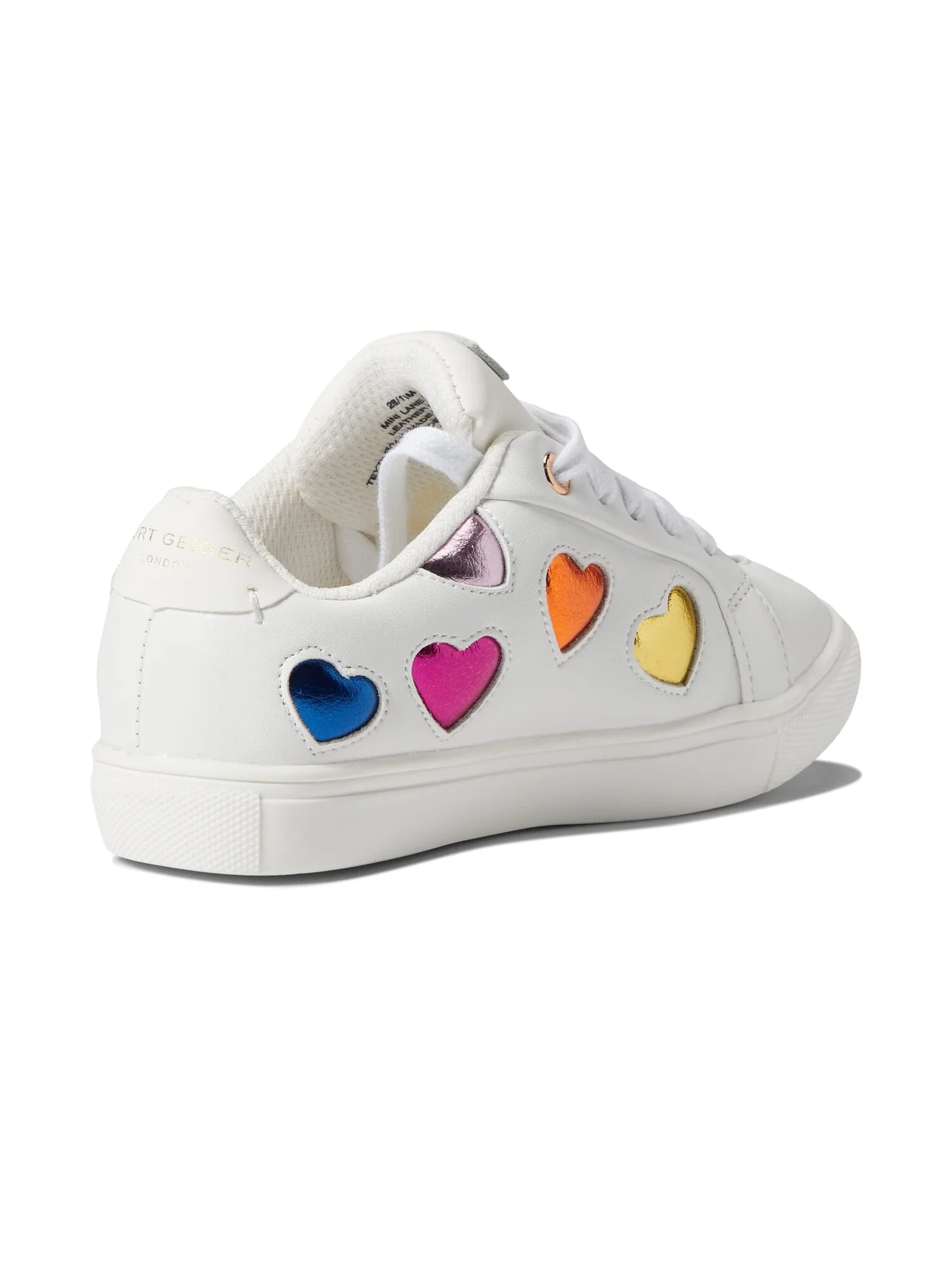 Кроссовки Kurt Geiger London Kids Mini Lane Love (Toddler/Little Kid/Big Kid) — 4