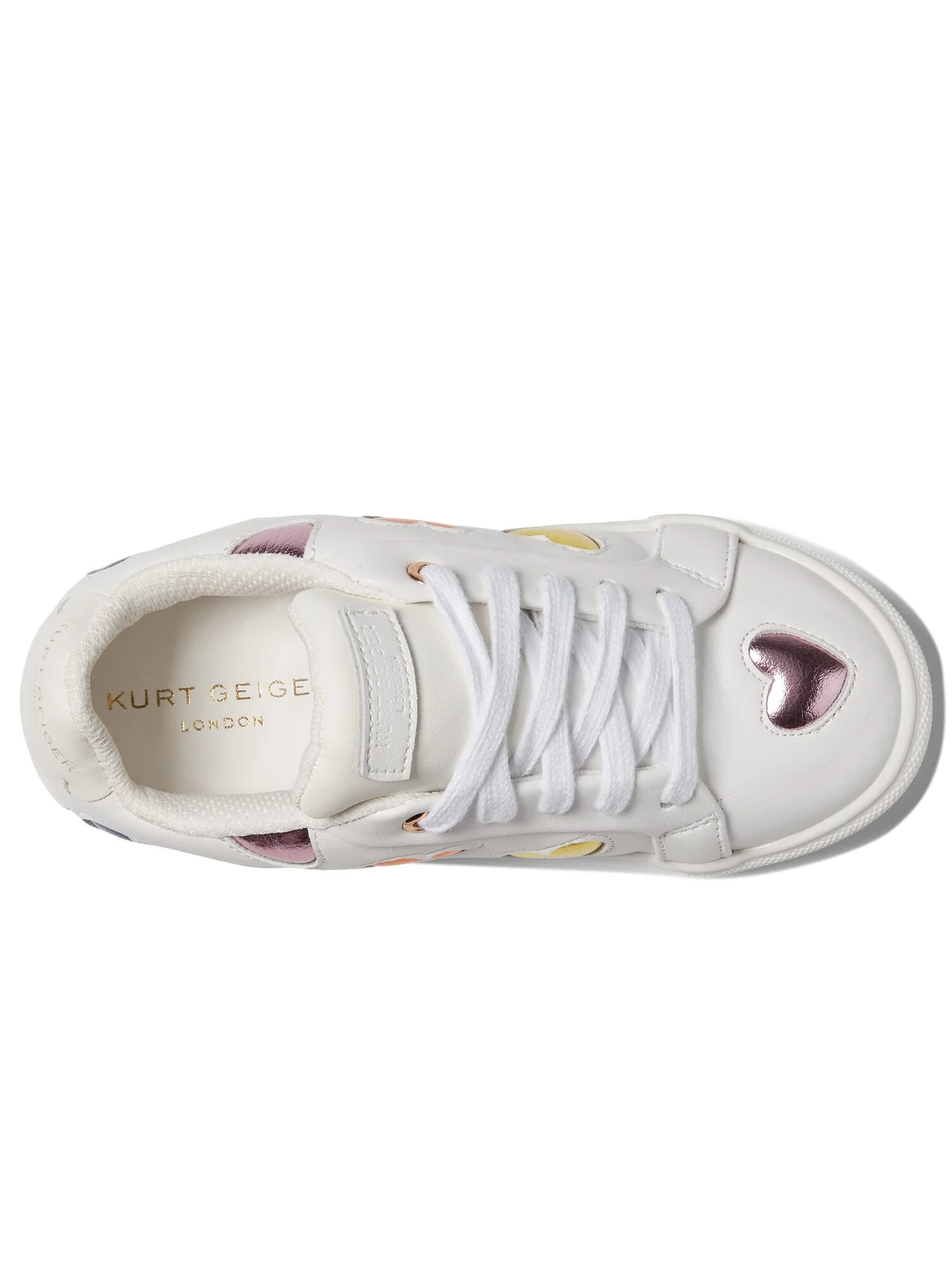 Кроссовки Kurt Geiger London Kids Mini Lane Love (Toddler/Little Kid/Big Kid) — 6