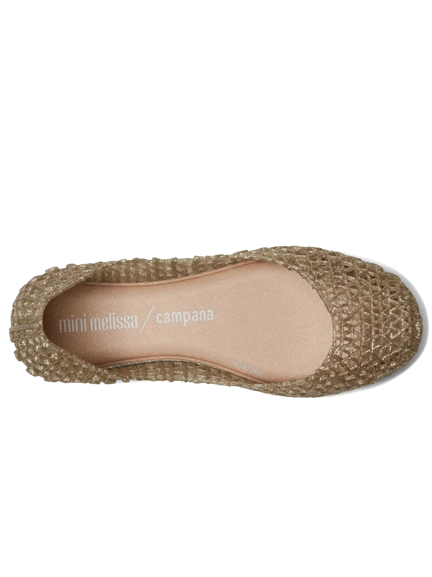 Балетки Mini Melissa Campana Papel (Little Kid/Big Kid) — 4