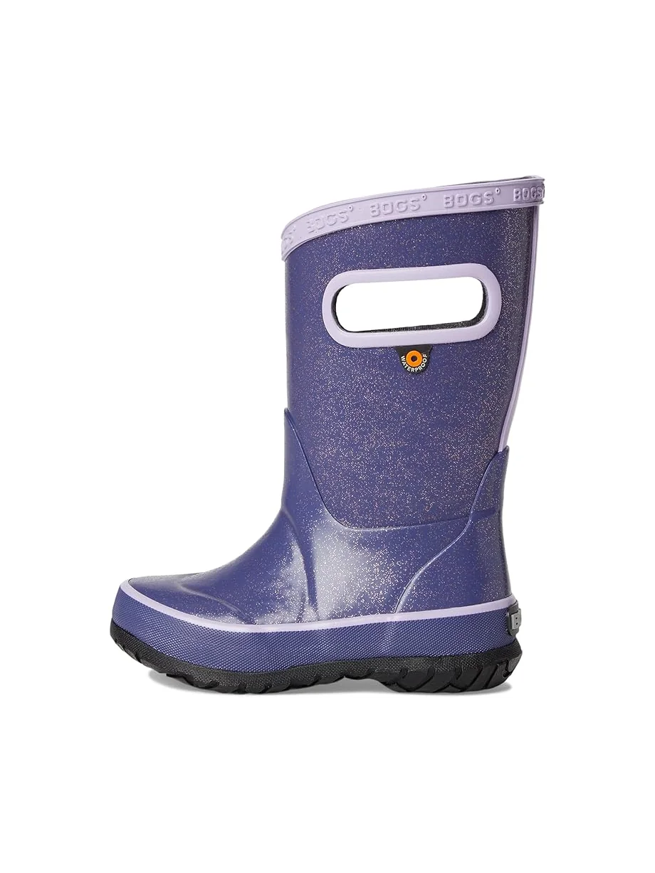 Ботинки Bogs Kids Rain Boot Glitter — изображение 4 из 7, голубика