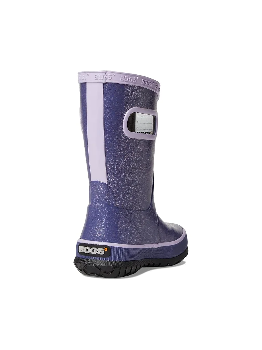 Ботинки Bogs Kids Rain Boot Glitter — изображение 5 из 7, голубика