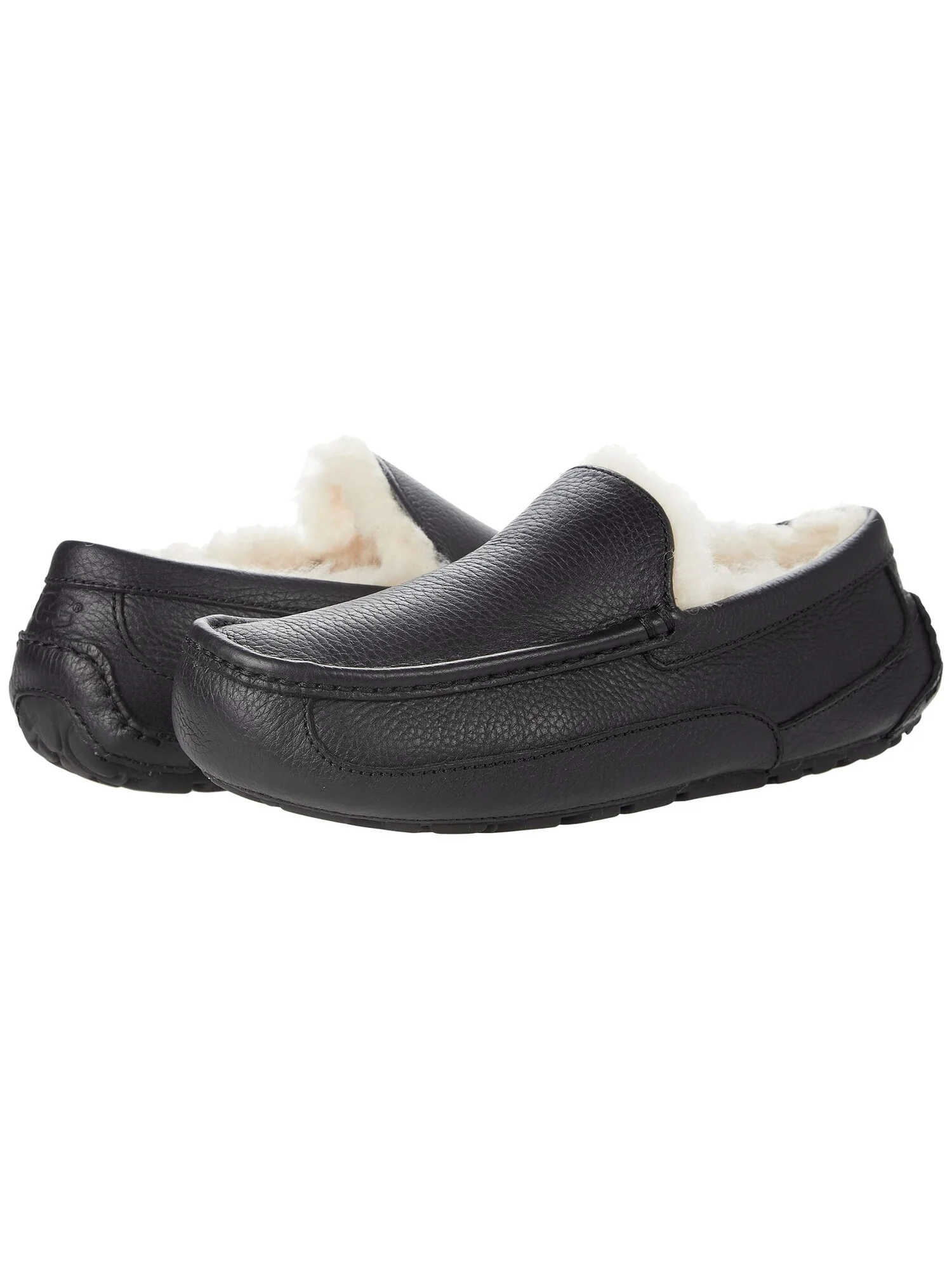 Тапочки UGG Ascot Leather — 1