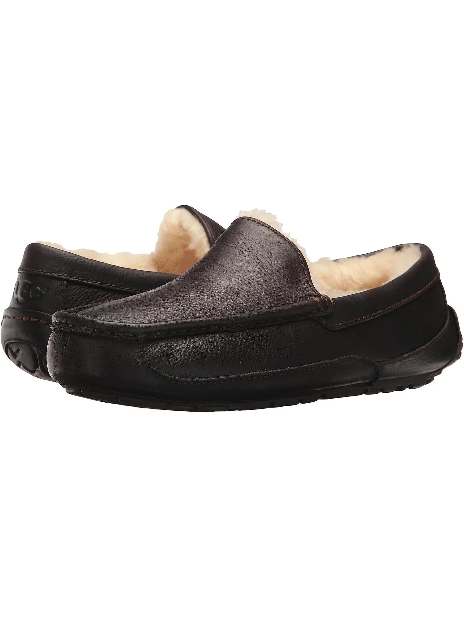 Тапочки UGG Ascot Leather — 1