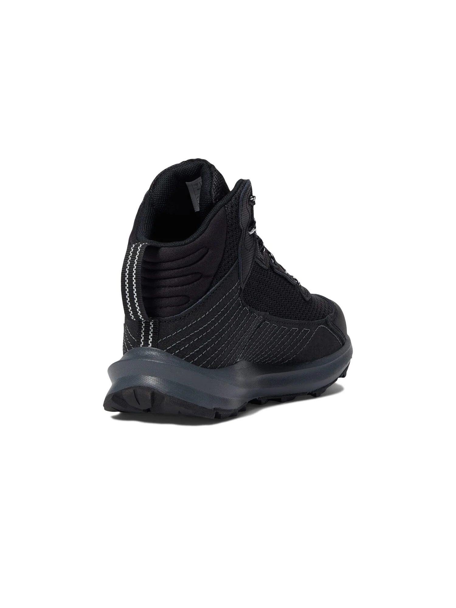 Треккинговая обувь The North Face Kids Fastpack Hiker Mid Waterproof (Little Kid/Big Kid) — черный