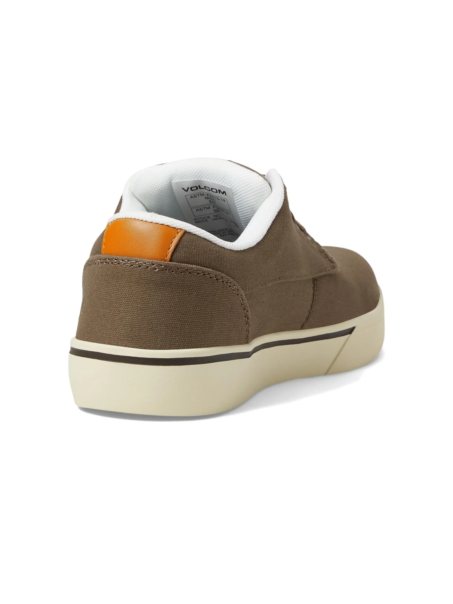 Кроссовки Volcom True EH Comp Toe — коричневый