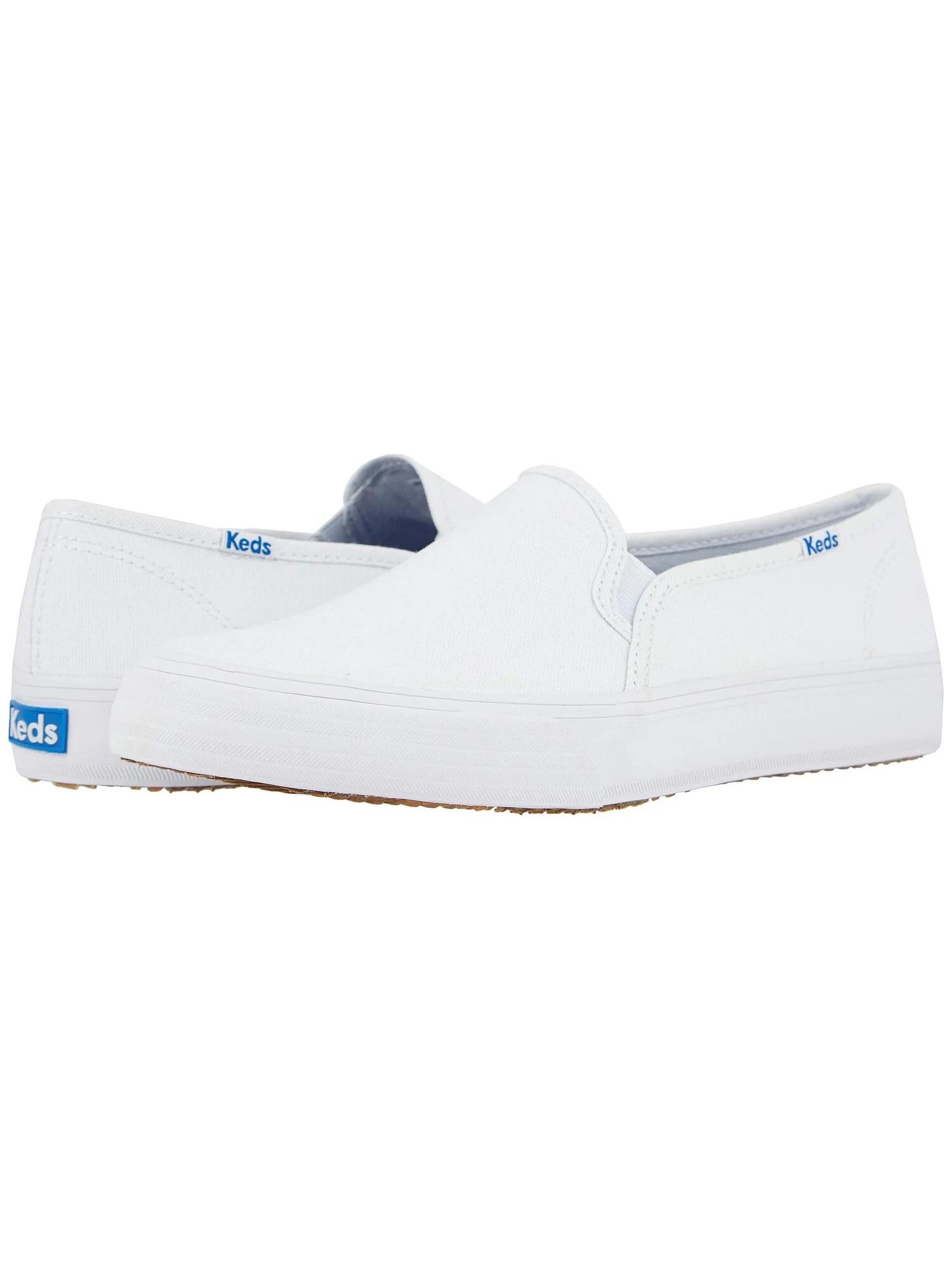 Кроссовки Keds Double Decker Slip On — белый