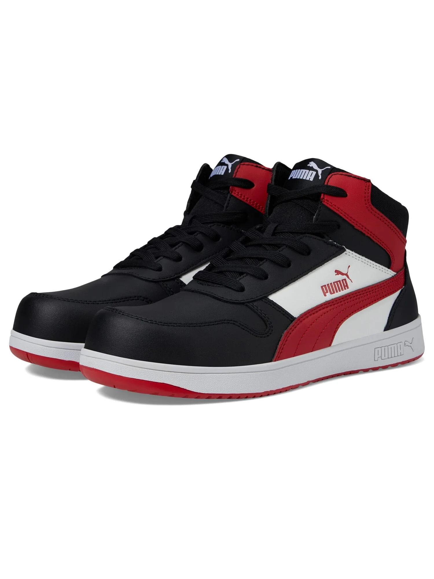 Кроссовки PUMA Safety Frontcourt Leather Mid ASTM EH — 2