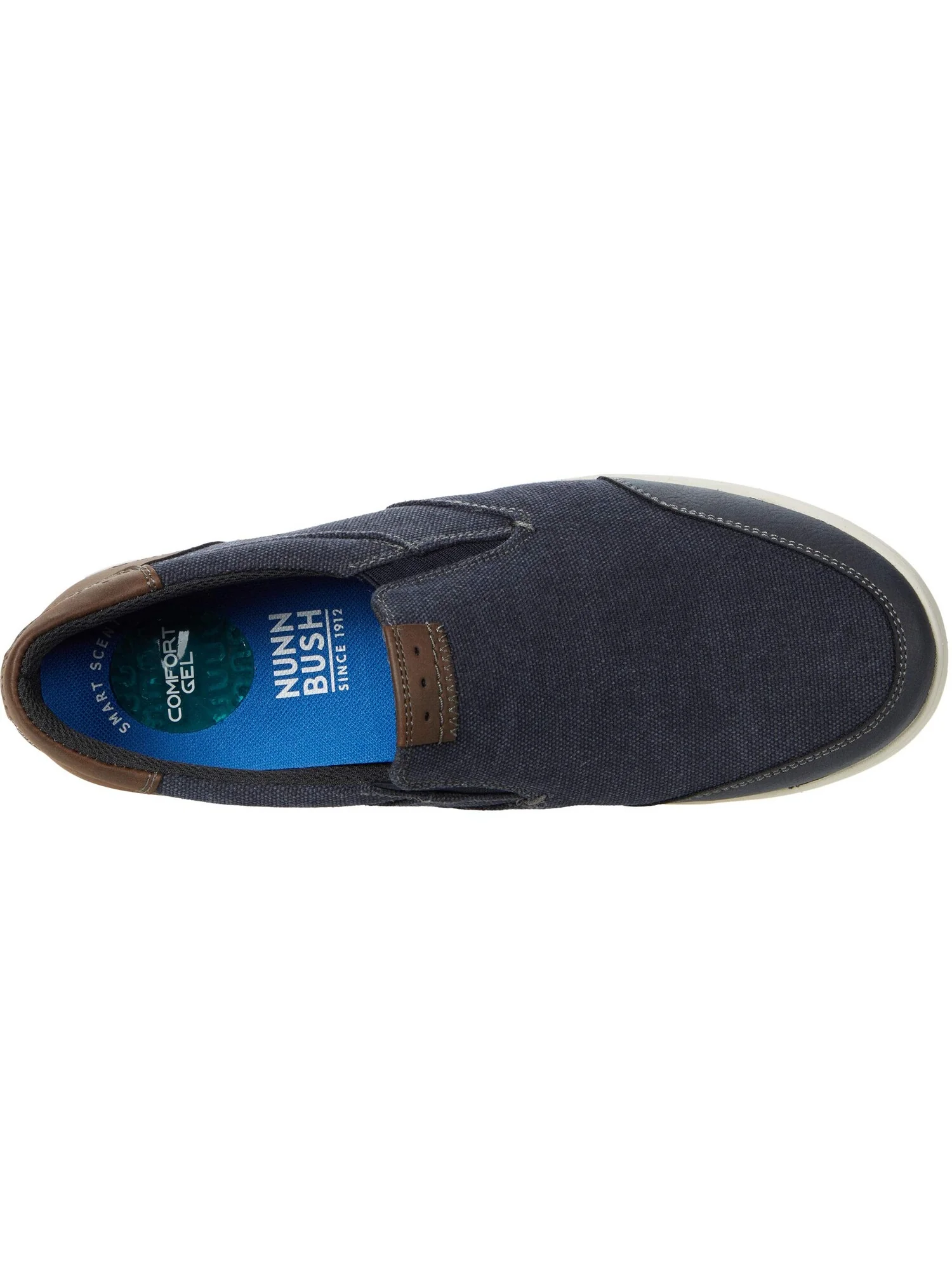 Лоферы Nunn Bush City Walk Canvas Moc Toe Slip-On — 1