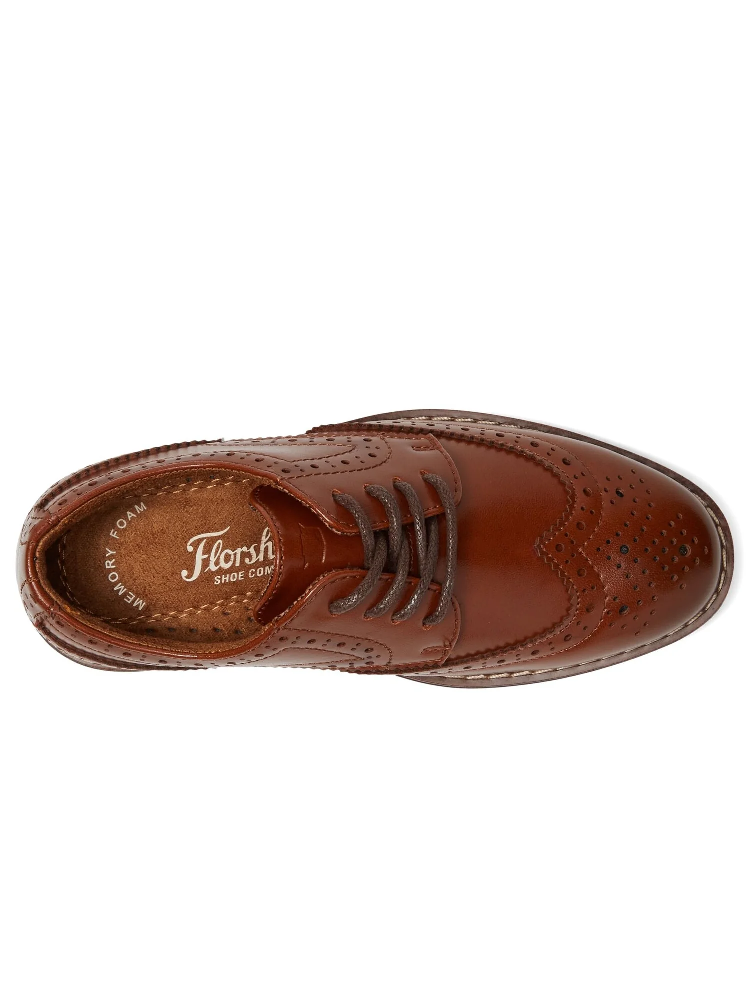 Оксфорды Florsheim Kids Rucci Jr. Wing Tip Oxford (Toddler/Little Kid/Big Kid) — 6