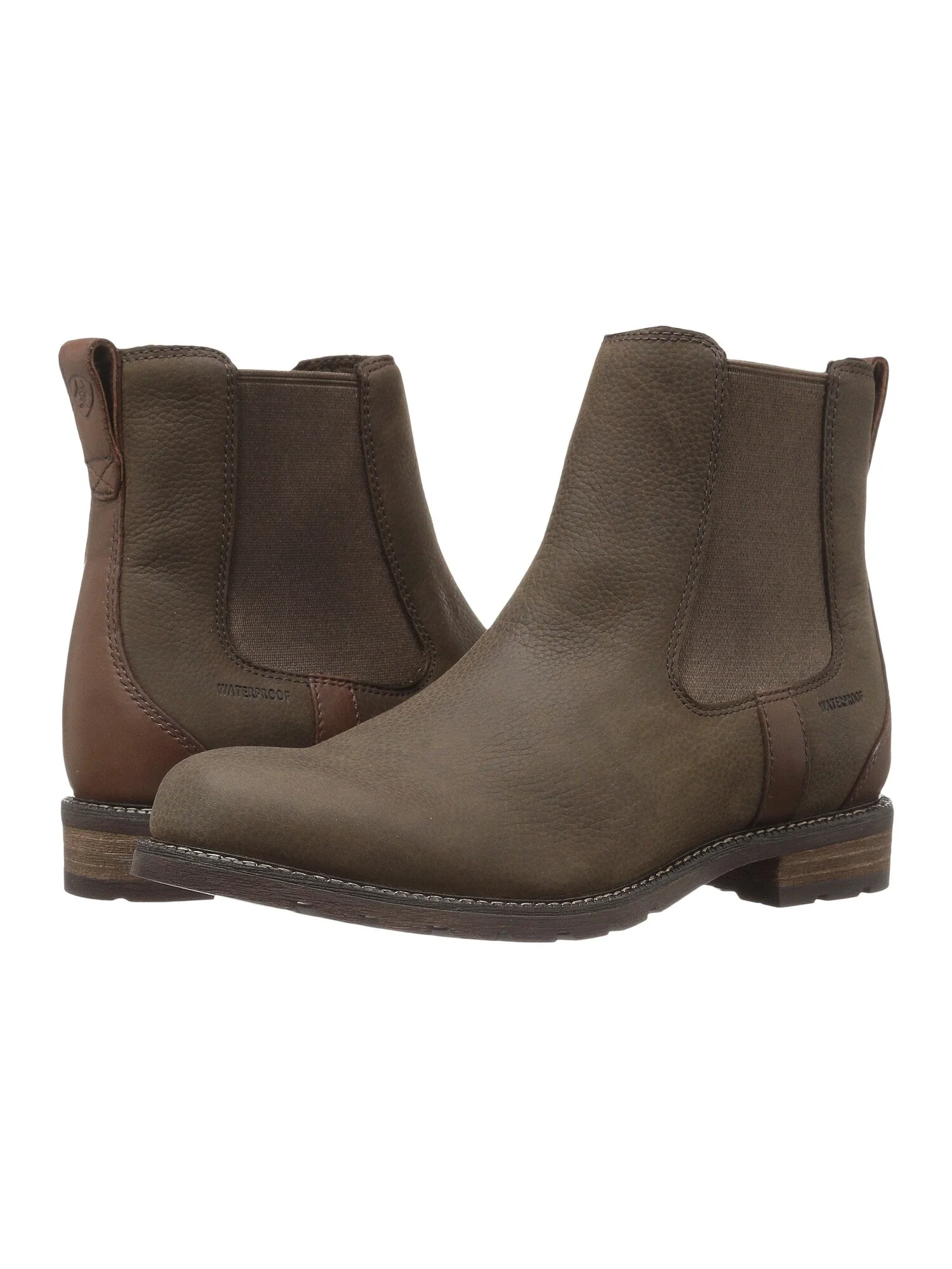 Ботинки женские Ariat Wexford Waterproof однотонные челси — 1