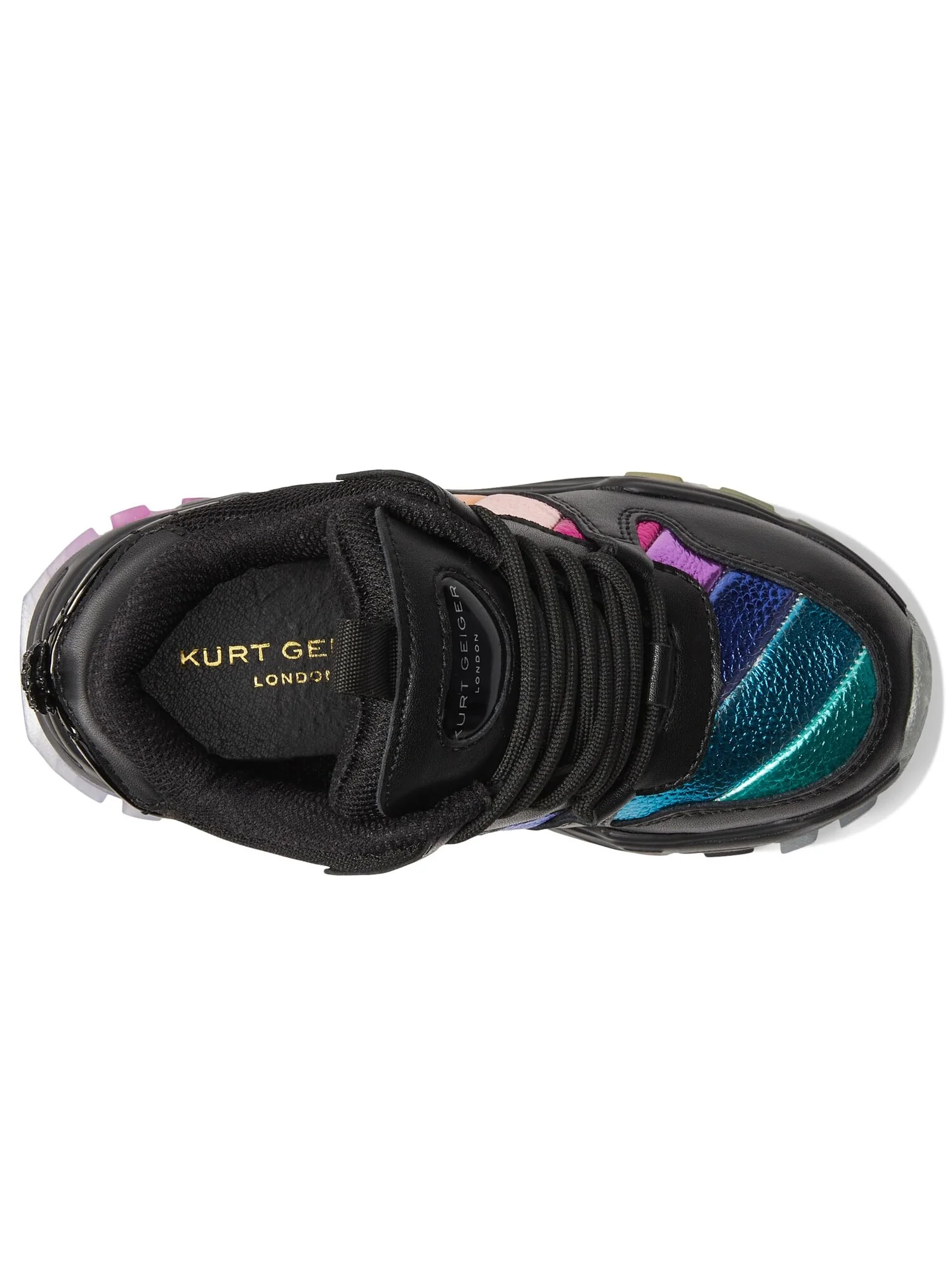 Кроссовки Kurt Geiger London Kids Mini Lettie Eagle (Little Kid/Big Kid) — 4