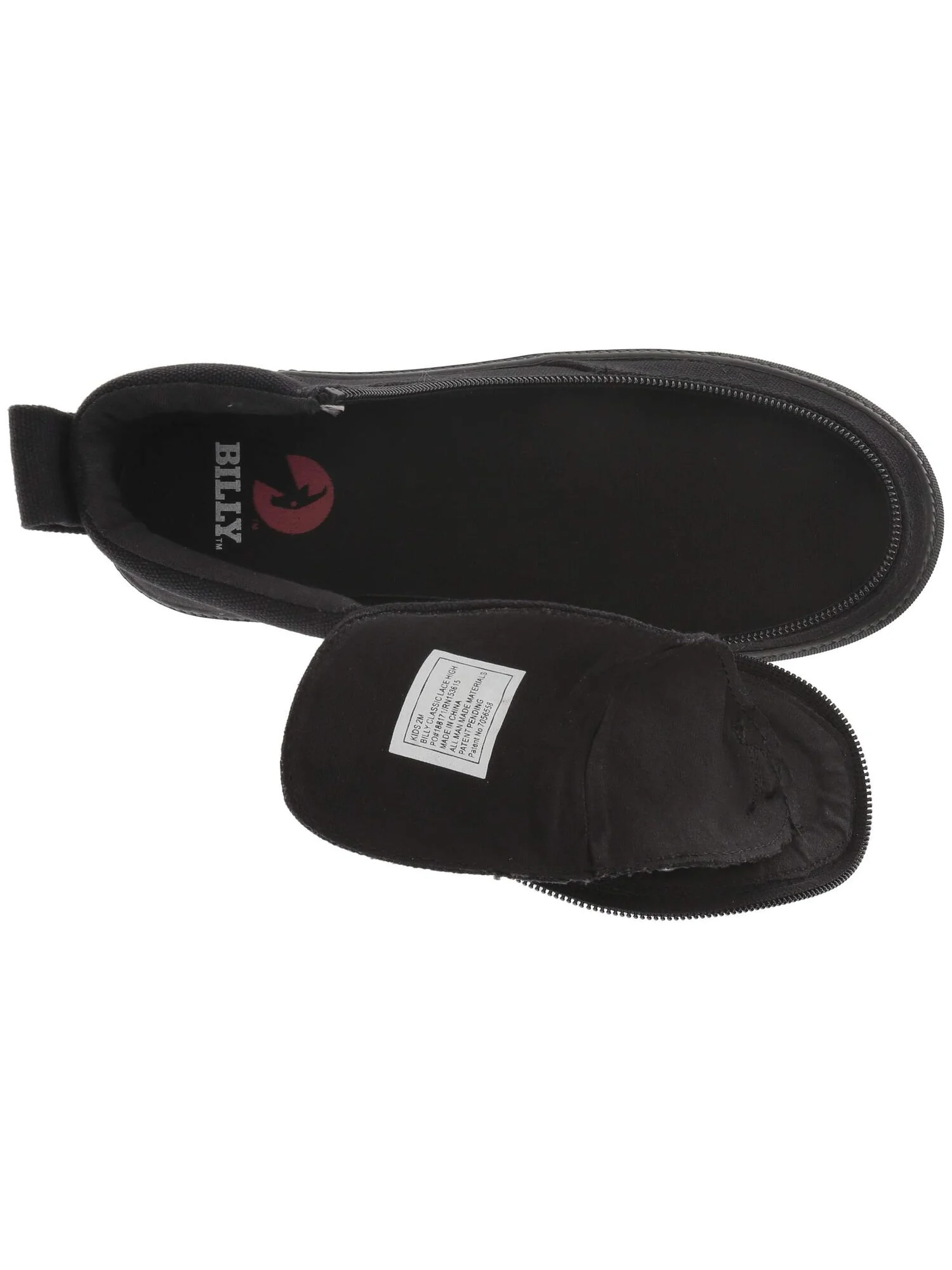Кроссовки BILLY Footwear Kids Classic Lace High (Toddler/Little Kid/Big Kid) — черный