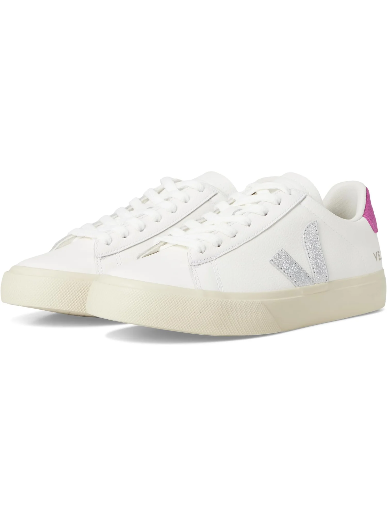 Кроссовки VEJA Women's Campo — изображение 1 из 7, белый серебристый