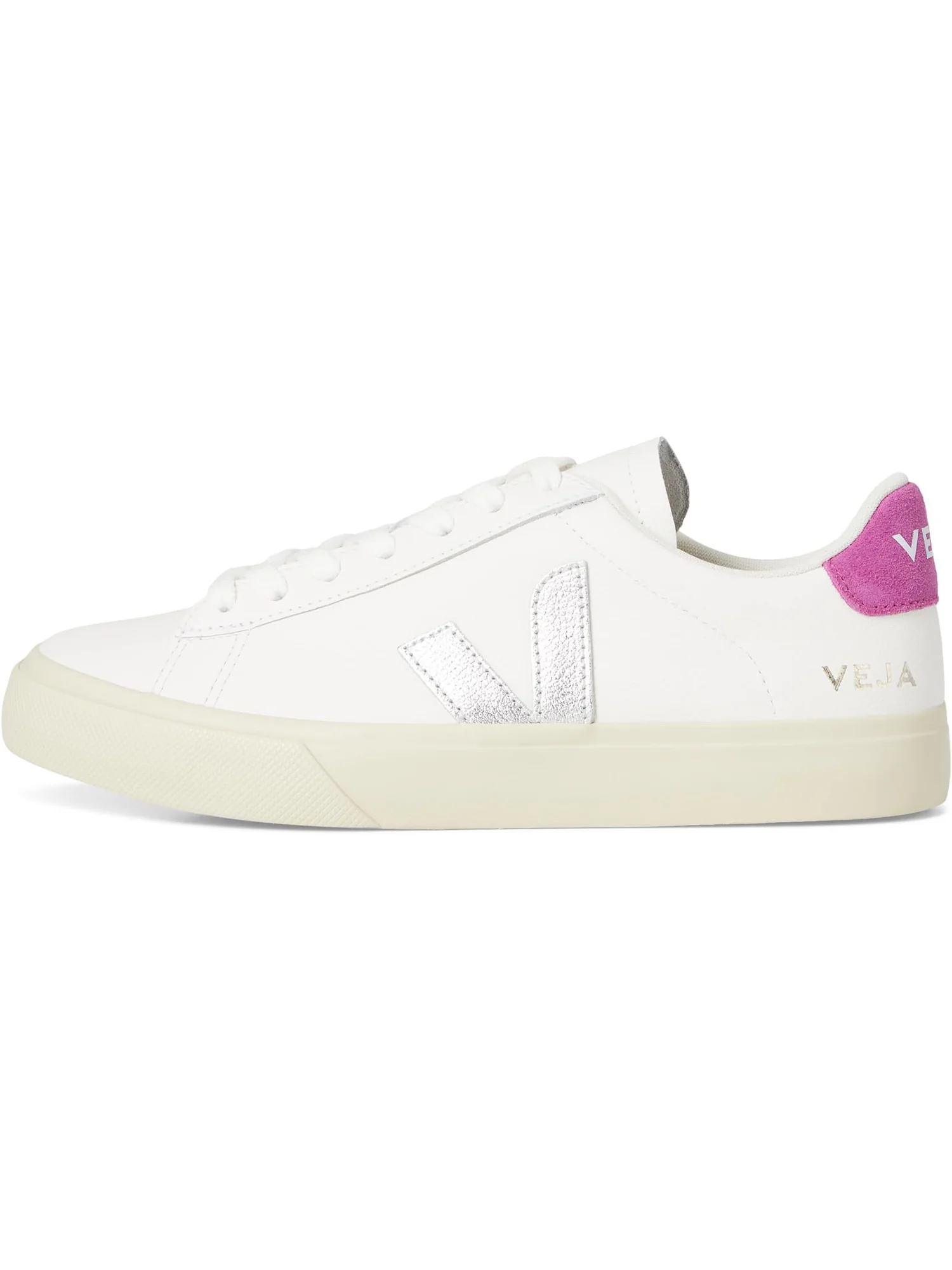 Кроссовки VEJA Women's Campo — изображение 4 из 7, белый серебристый