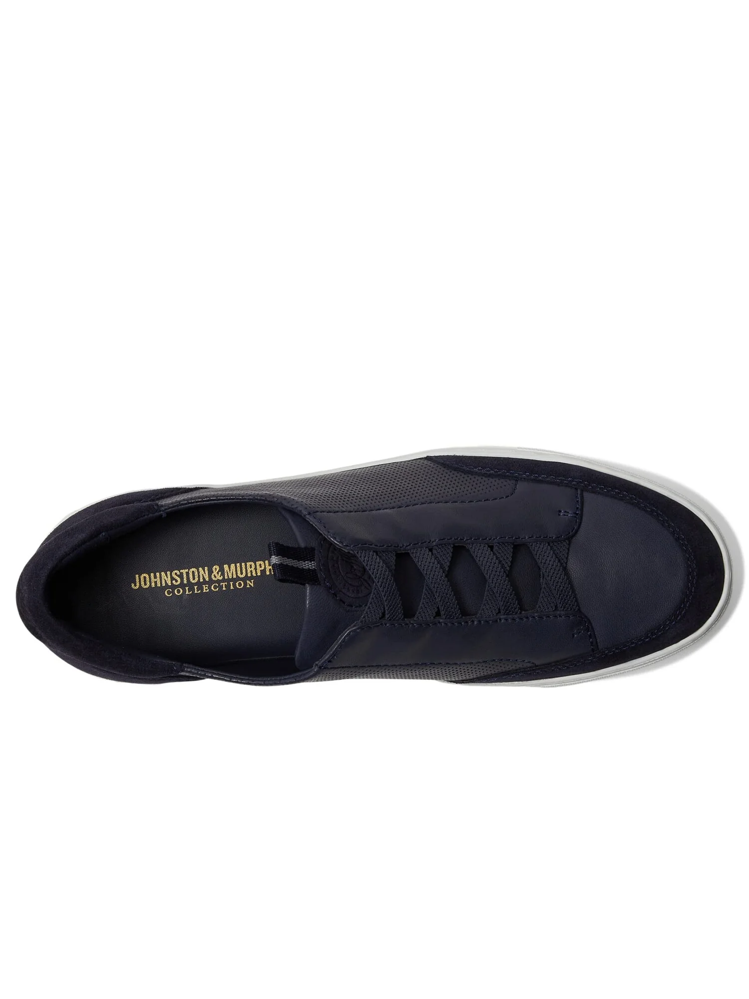 Кроссовки Johnston & Murphy Collection Anson Stretch Lace To Toe — синий