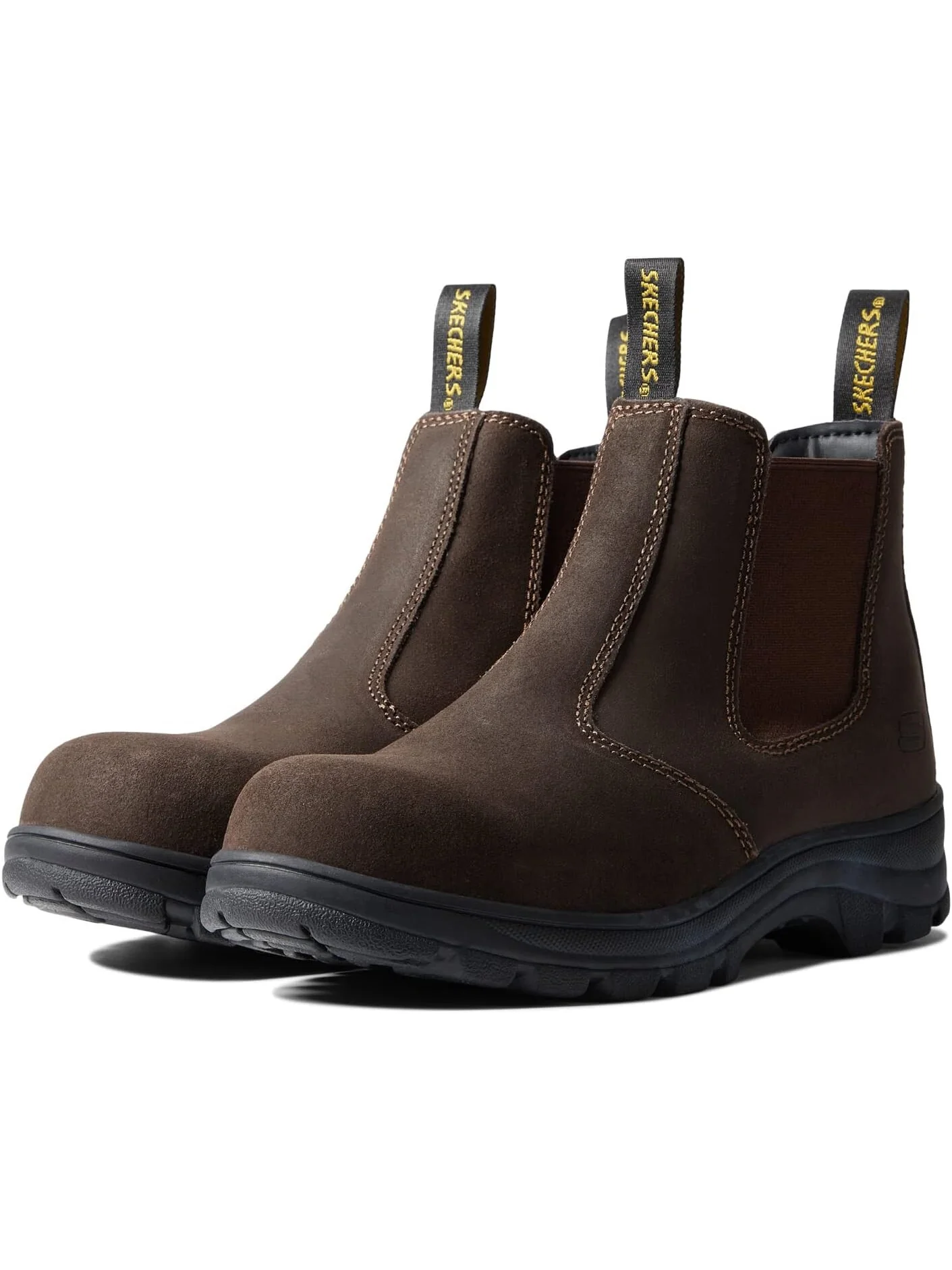 Рабочая обувь с композитным носком Workshire Composite Toe SKECHERS Work — коричневый