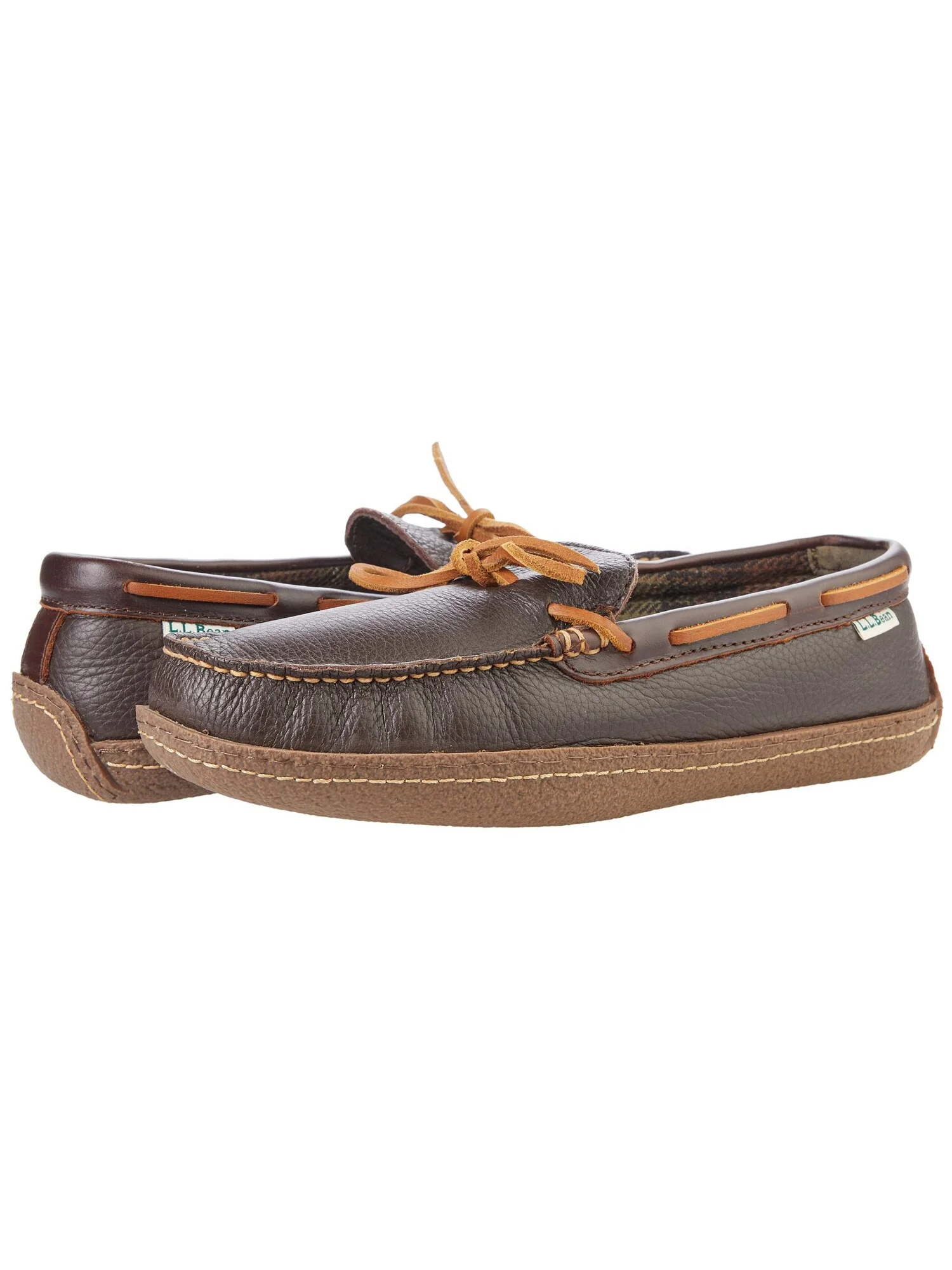 Тапочки L.L.Bean Hand Sewn Slippers Flannel-Lined — 1