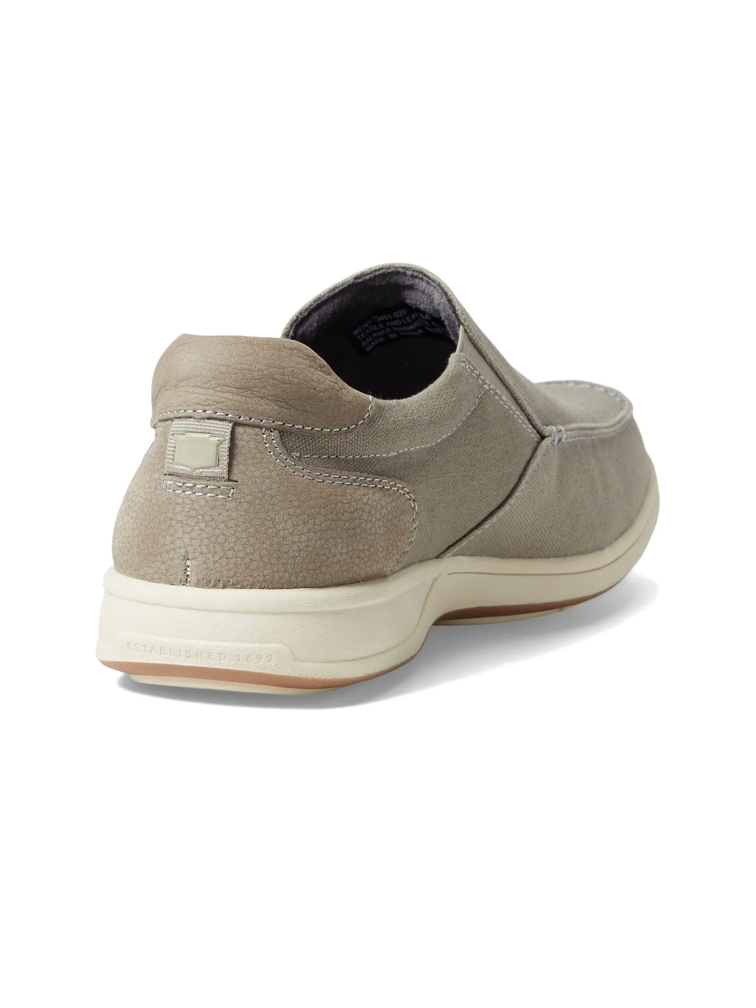 Лоферы Florsheim Lakeside Canvas Moc Toe Slip-On — 1