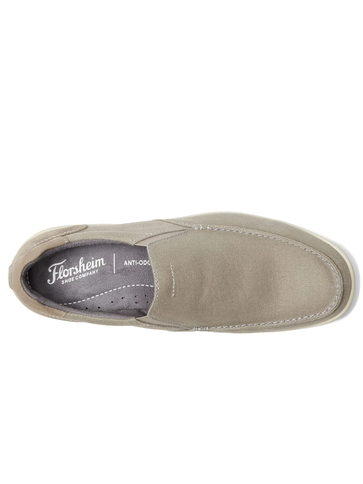 Лоферы Florsheim Lakeside Canvas Moc Toe Slip-On — 3