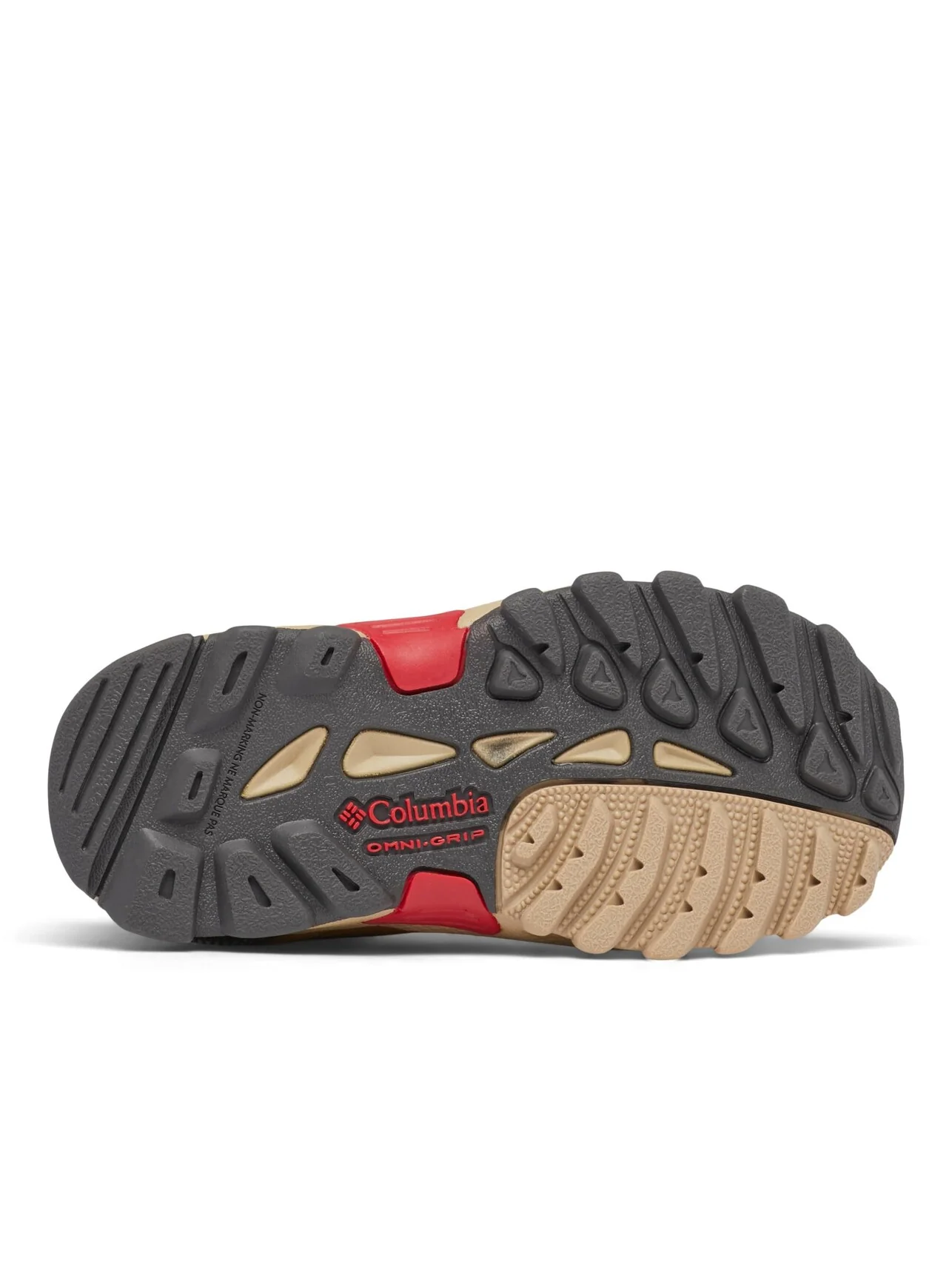 Треккинговая обувь Columbia Kids Newton Ridge Amped (Toddler/Little Kid/Big Kid) — красный