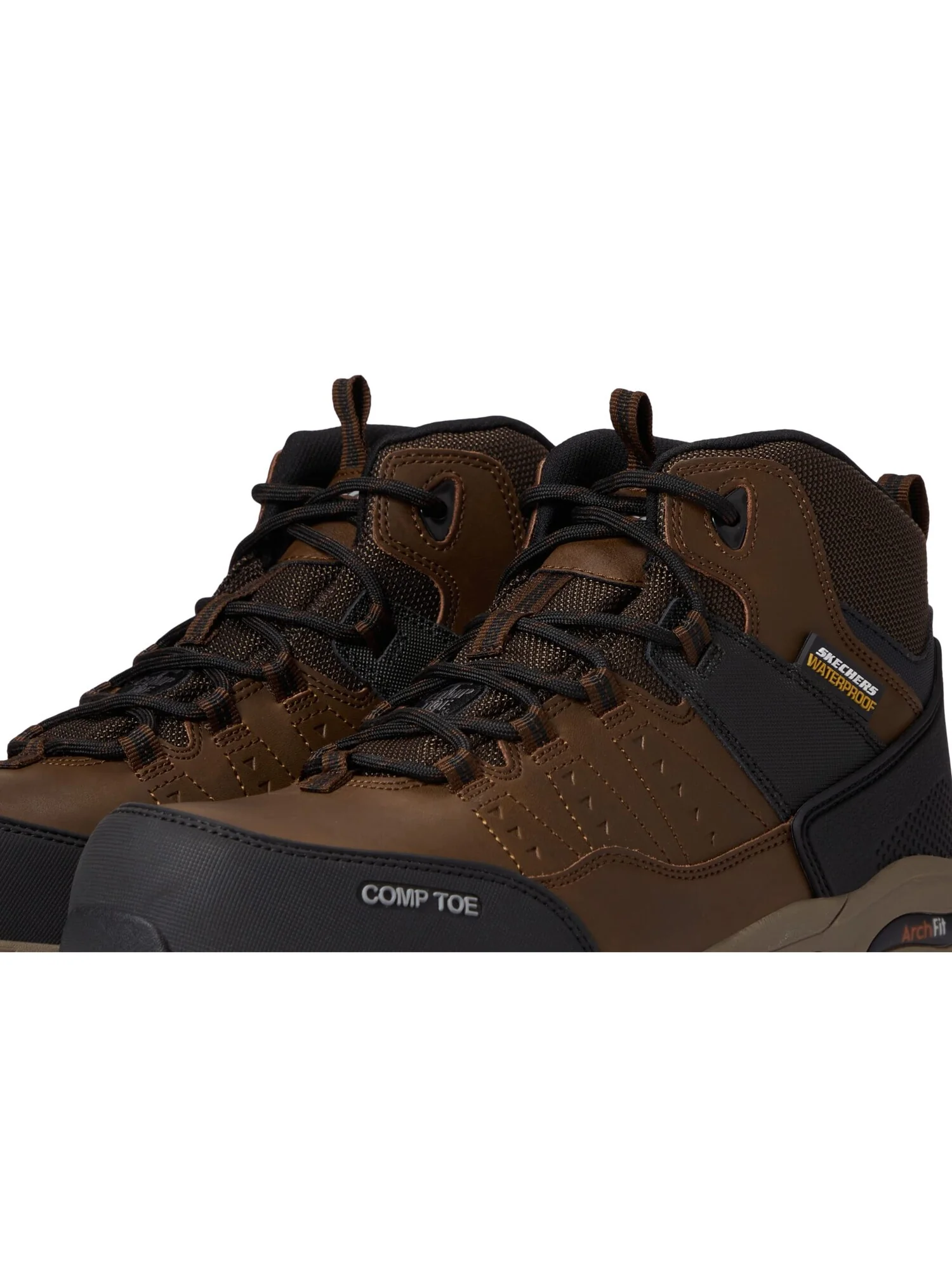 Ботинки SKECHERS Work Arch Fit Tarver Comp Toe — 2